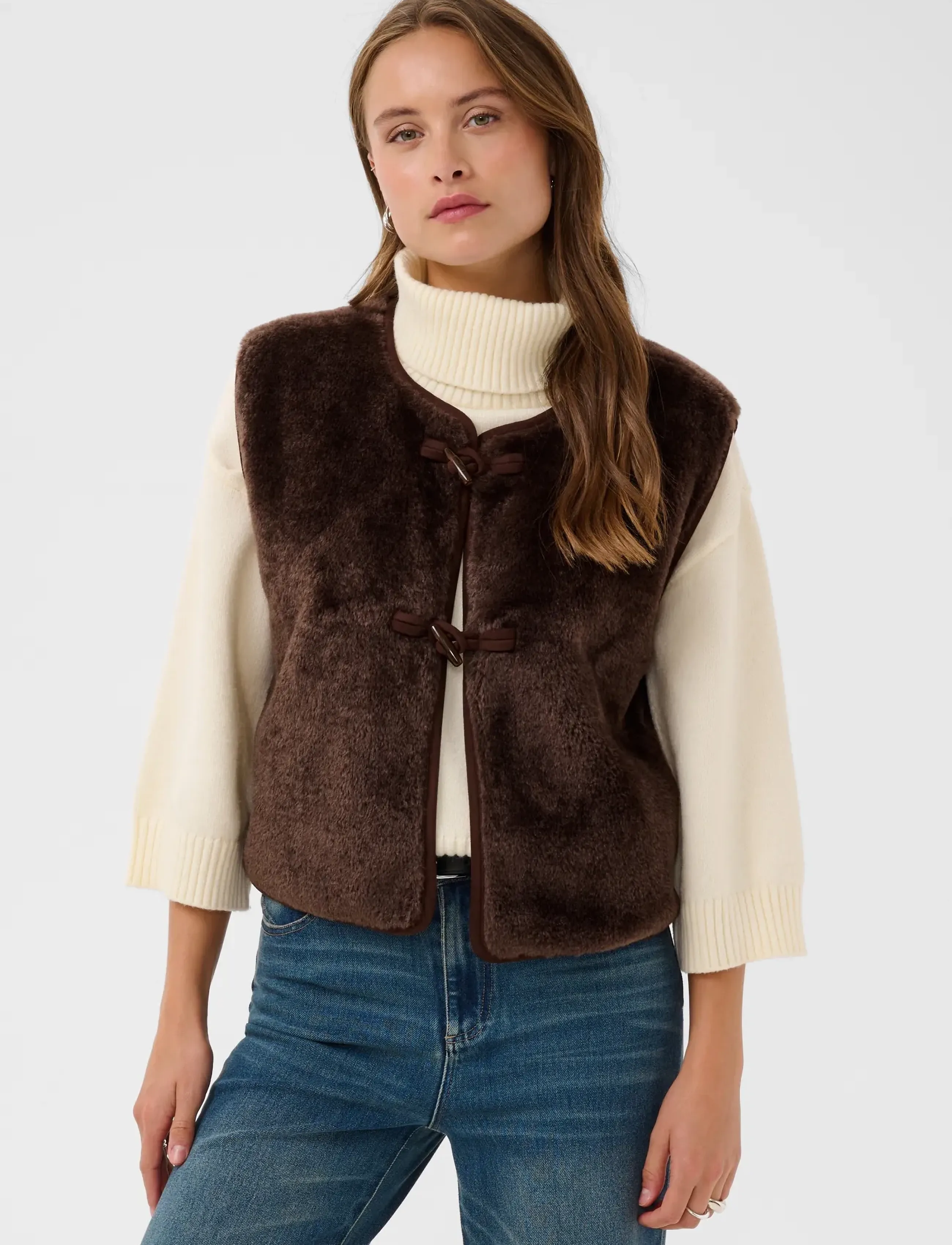 Saint Tropez - UstinaSZ Vest - chocolate brown - 0