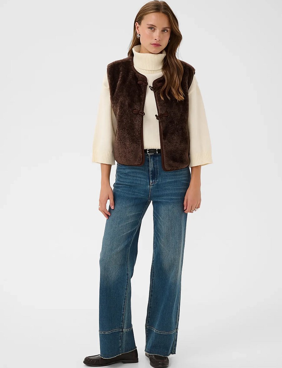 Saint Tropez - UstinaSZ Vest - chocolate brown - 3