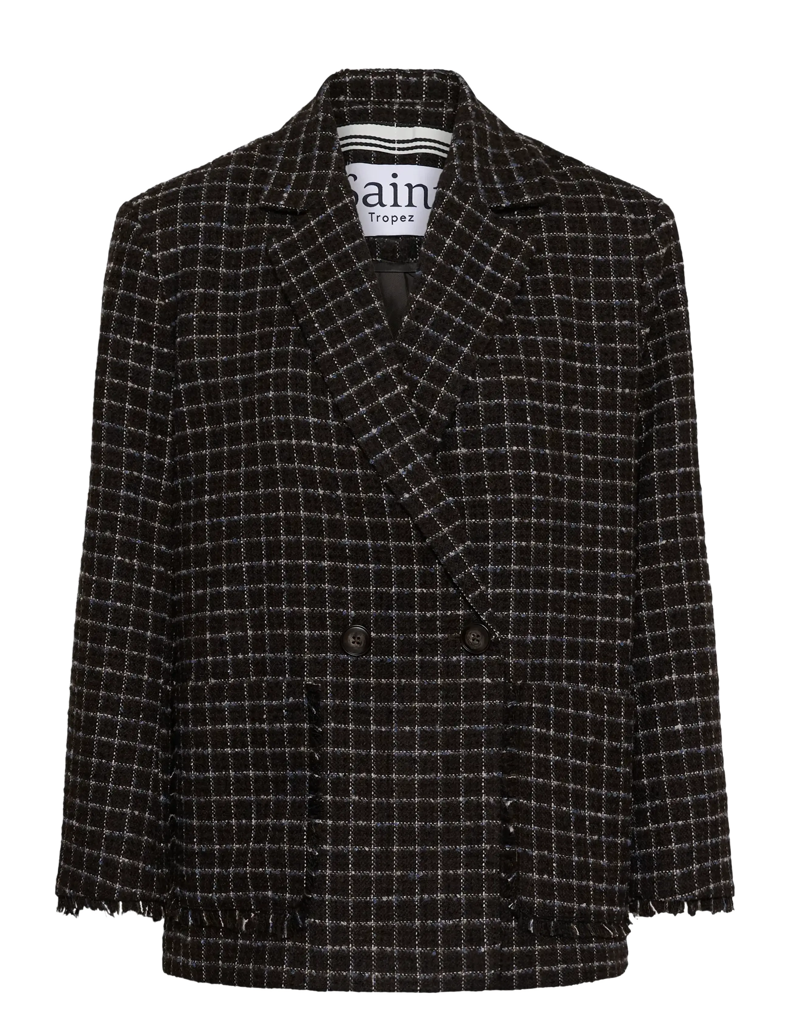Saint Tropez - UttaSZ Coat - vinterjackor - chocolate brown - 1