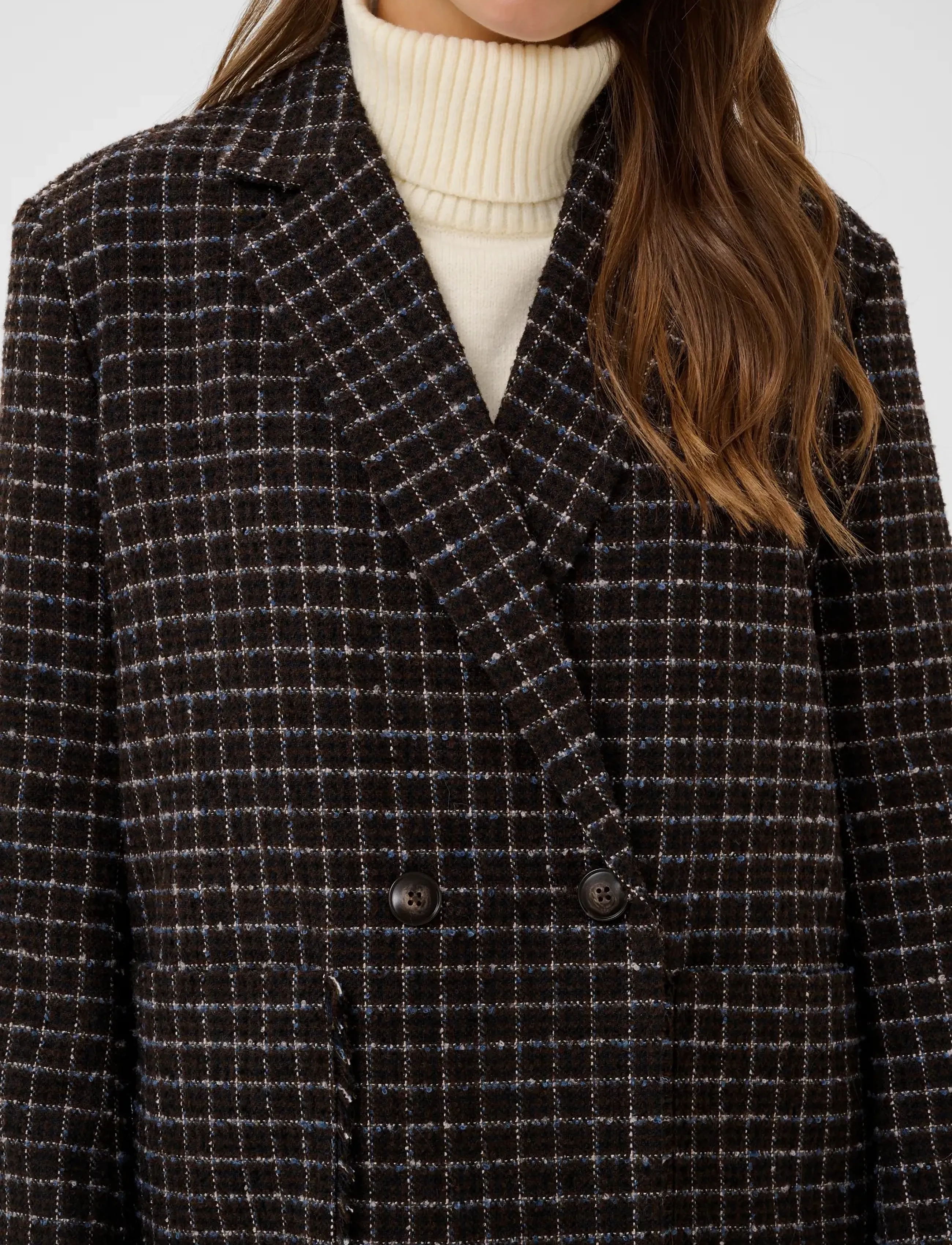 Saint Tropez - UttaSZ Coat - vinterjackor - chocolate brown - 5