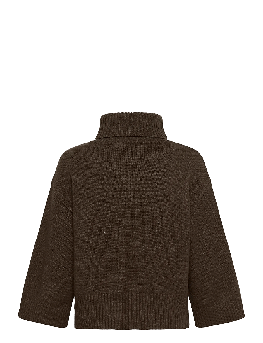 Saint Tropez - UminaSZ Pullover - jumpers - chocolate brown melange - 2