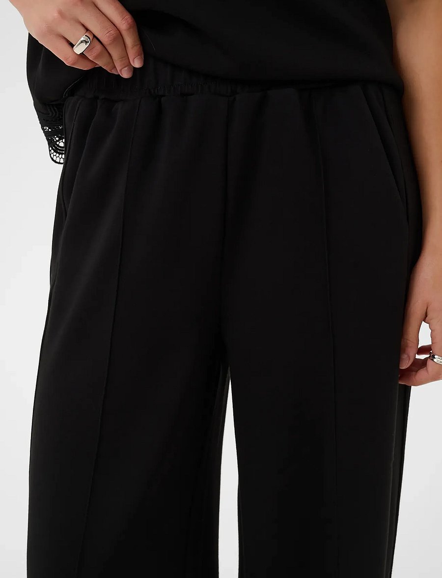 Saint Tropez - UmilaSZ Pants - vida byxor - black - 5