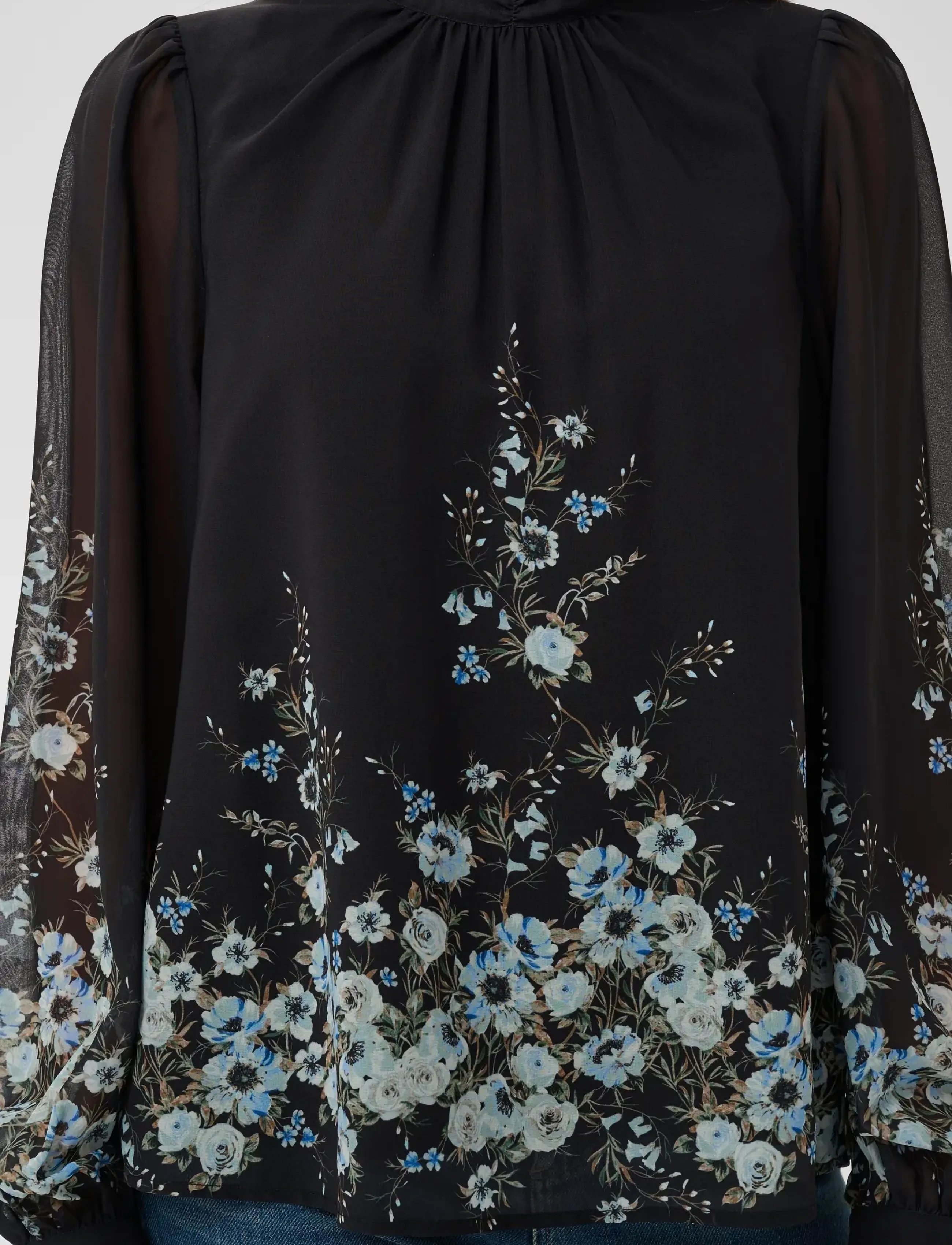 Saint Tropez - UrsanneSZ Blouse - black luna roses - 5