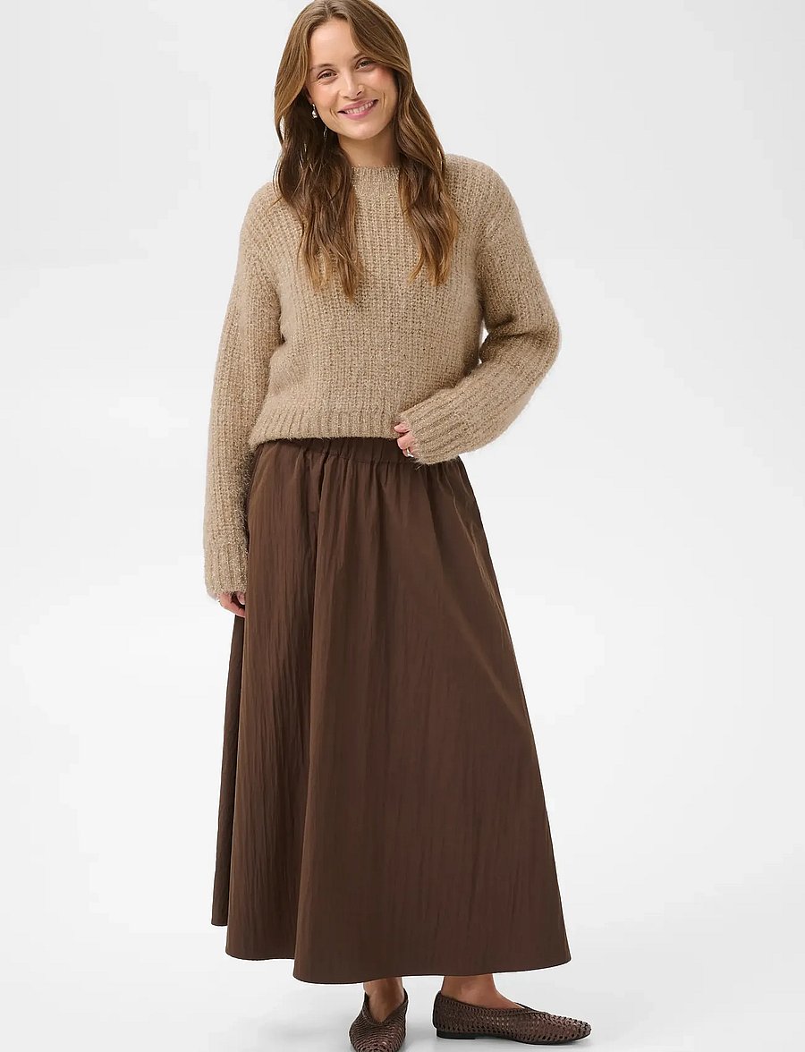 Saint Tropez - HalfaSZ Round Neck Pullover - jumpers - asti - 3