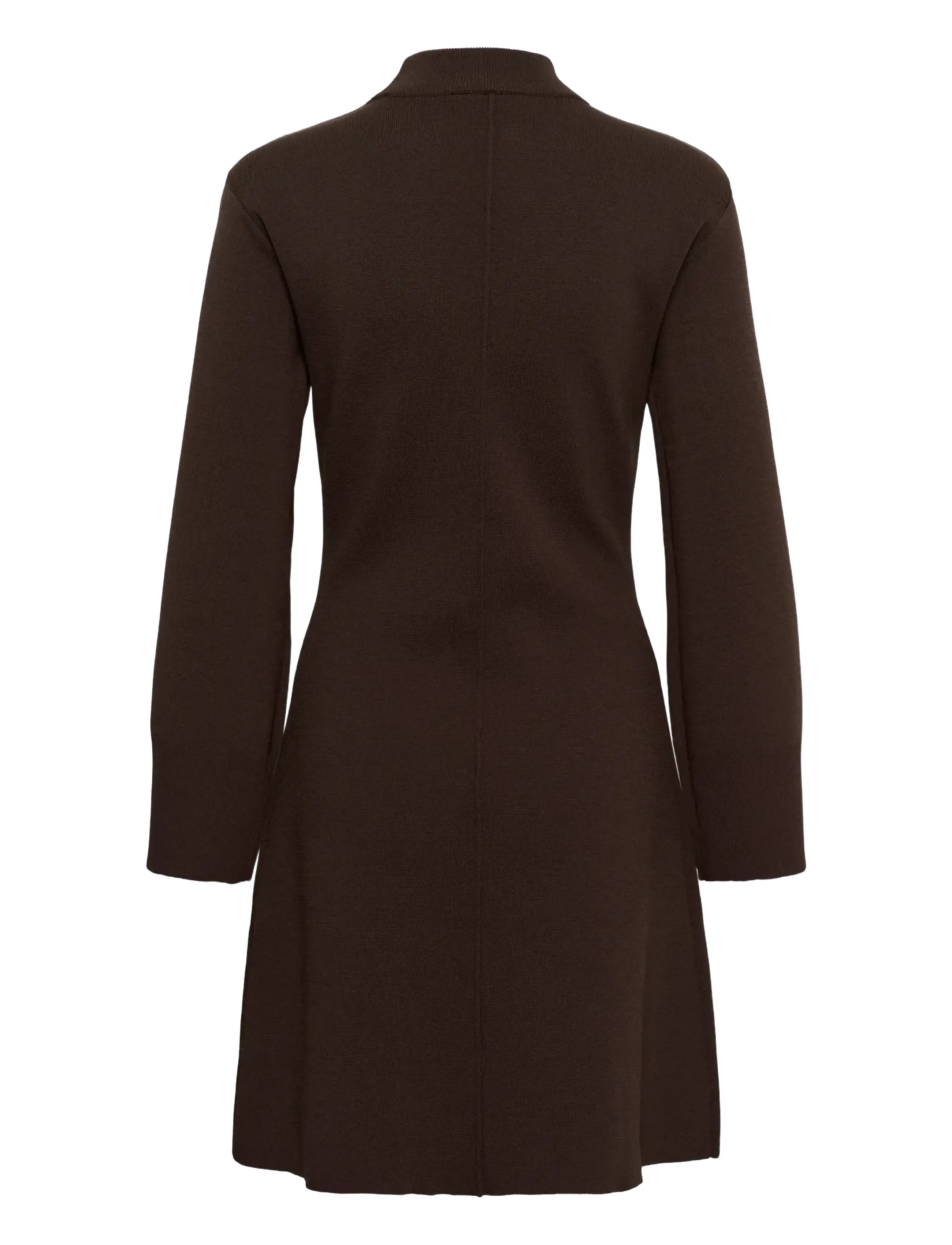 Saint Tropez - UzdinaSZ Knit Dress - chocolate brown - 2