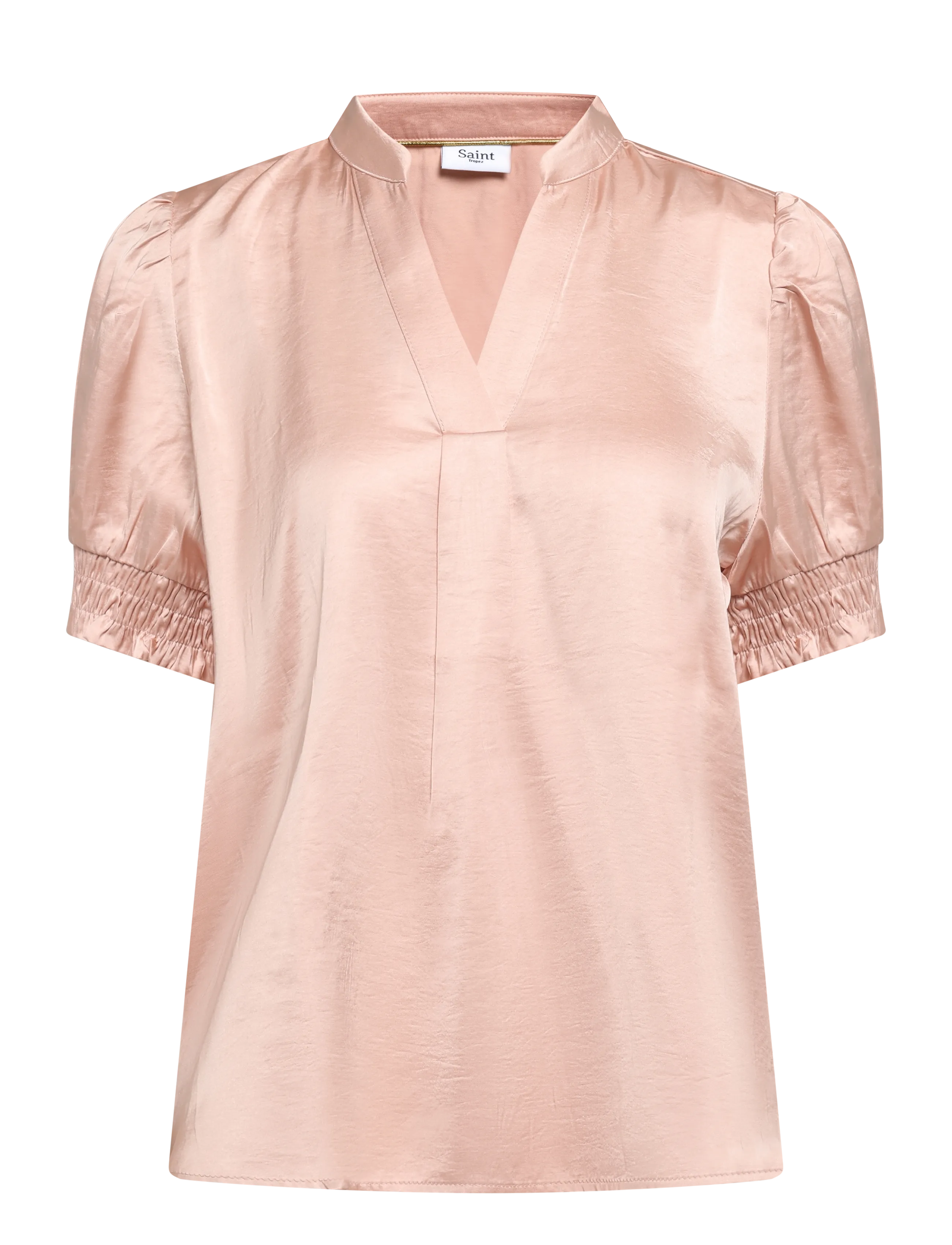 Saint Tropez PananSZ SS Blouse - Kortærmede bluser - ASH ROSE / pink/rose