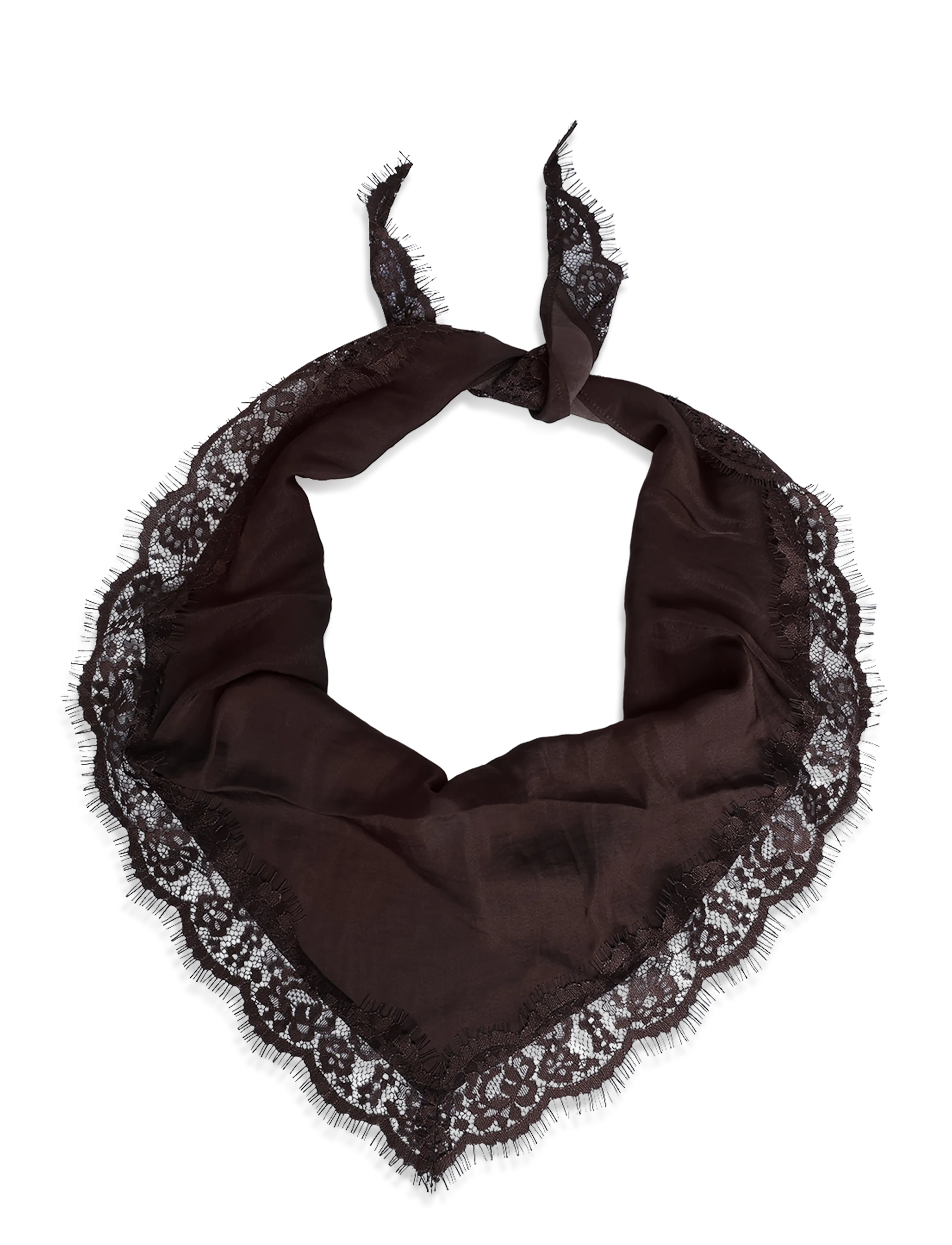 Saint Tropez PigaoSZ Scarf - Sjalar - DARK OAK / brown