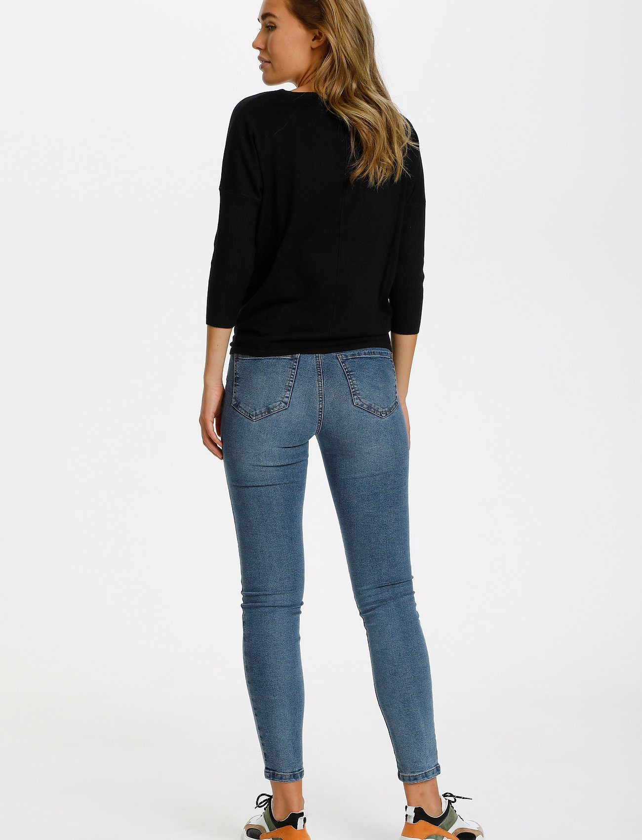 SAINT TROPEZ A2561, Milasz R-Neck Pullover stickade tröjor dam – bild 3