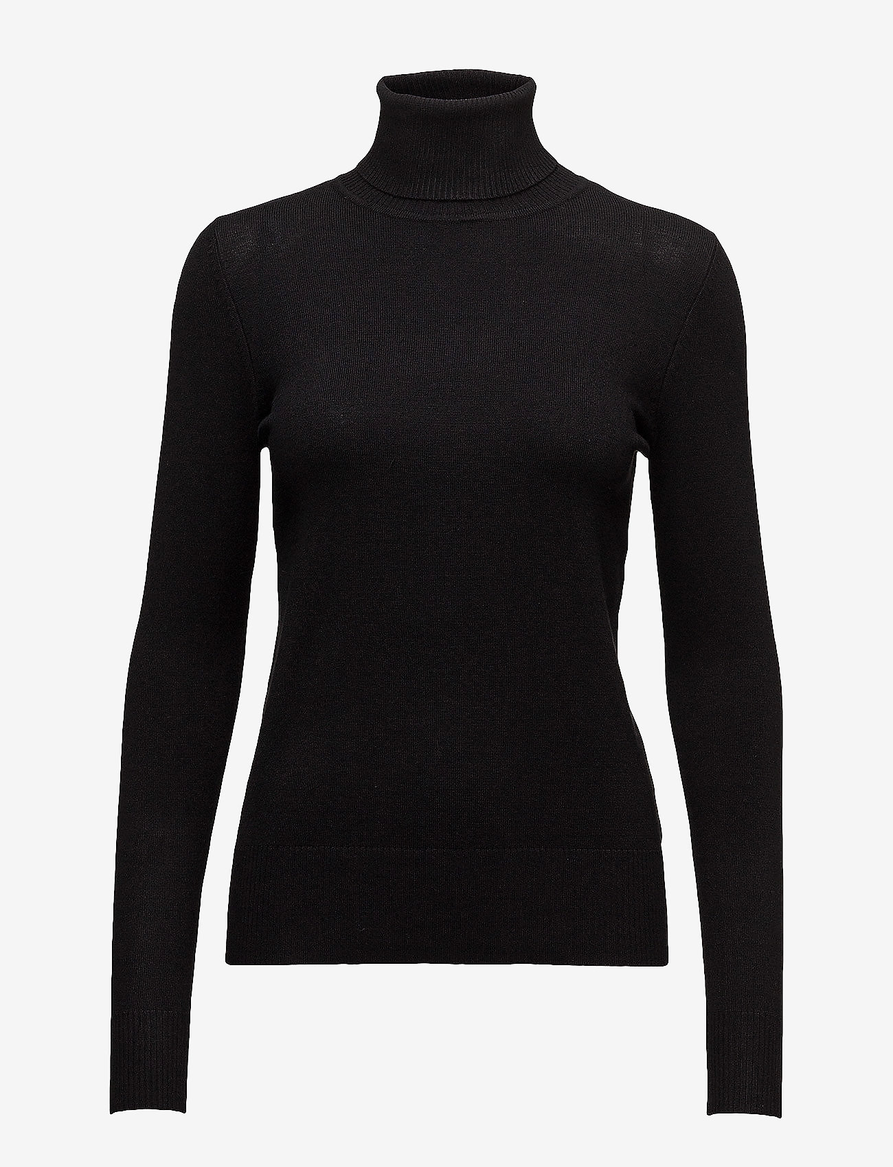 Saint Tropez - J2046, MilaSZ Rollneck Pullover - rullekraver - black - 1