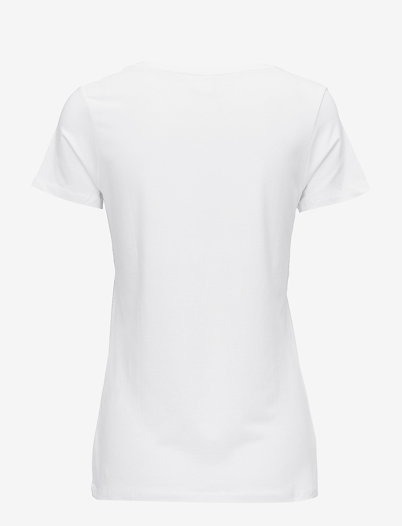 Saint Tropez - T-SHIRT WITH  ROUND NECK - white - 1