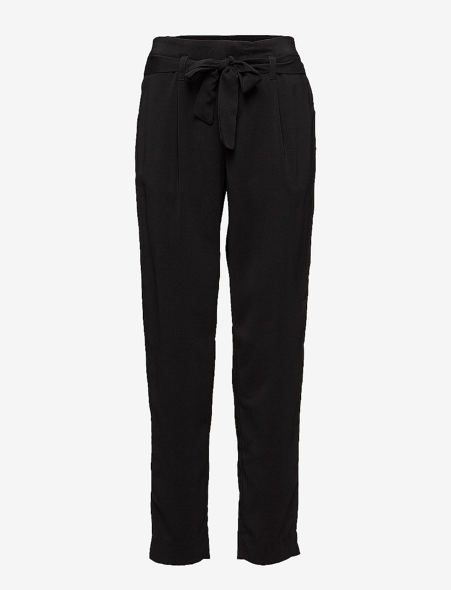 Saint Tropez - R5005, AndreaSZ Pants - bukser med lige ben - black - 1