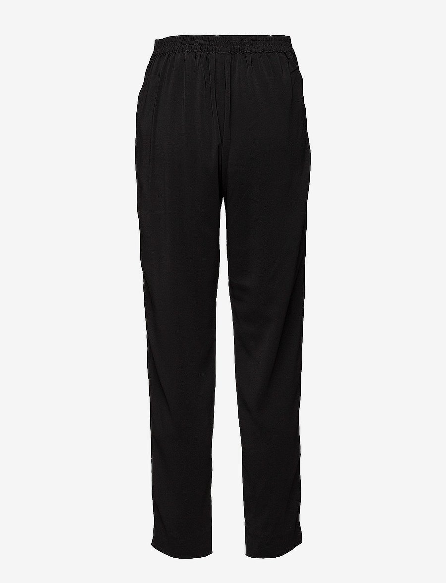 Saint Tropez - R5005, AndreaSZ Pants - bukser med lige ben - black - 2