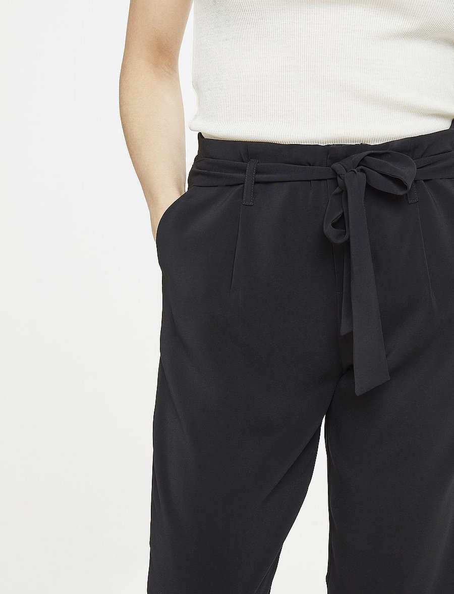 Saint Tropez - R5005, AndreaSZ Pants - bukser med lige ben - black - 5
