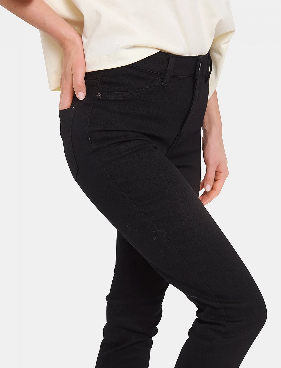 Saint Tropez - T5757, UllaSZ Jeans - liibuvad teksad - black - 5