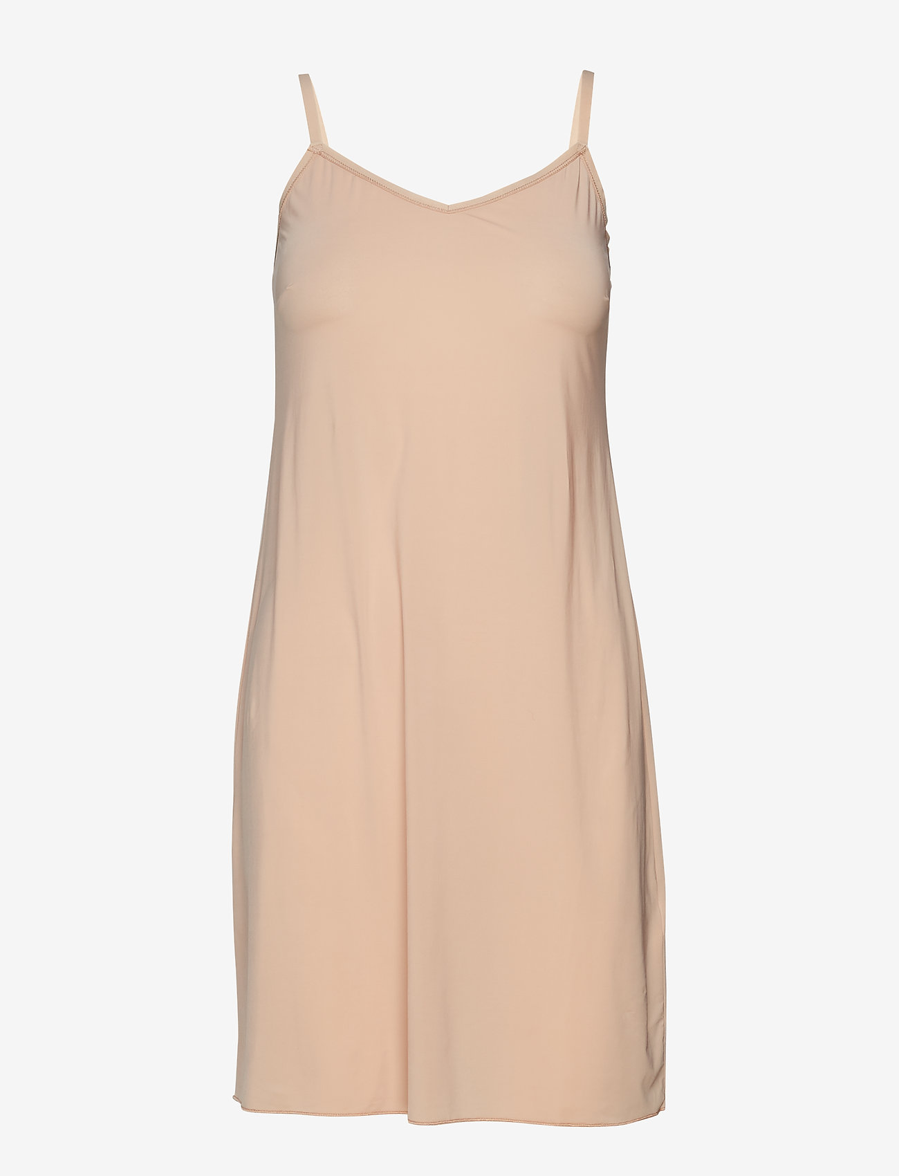 Saint Tropez - T6540, NenaSZ Strap Dress - short dresses - nude - 0