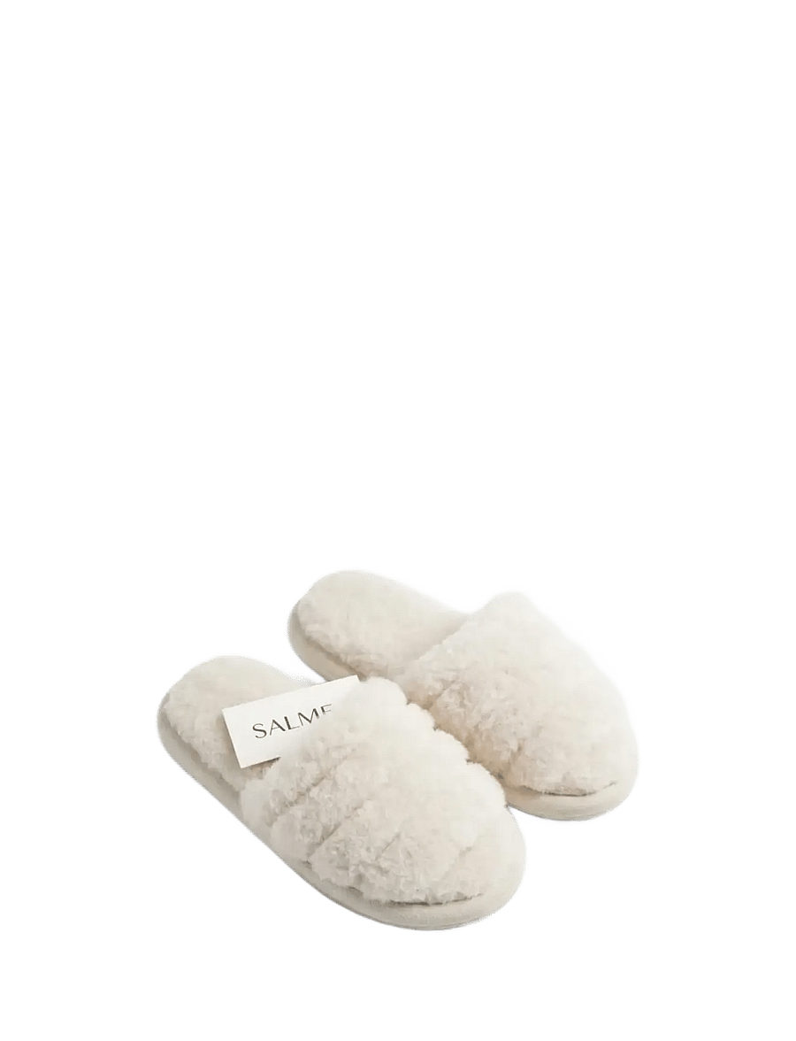 Salme Linen - Dune Slippers - hausschuhe - ivory - 1