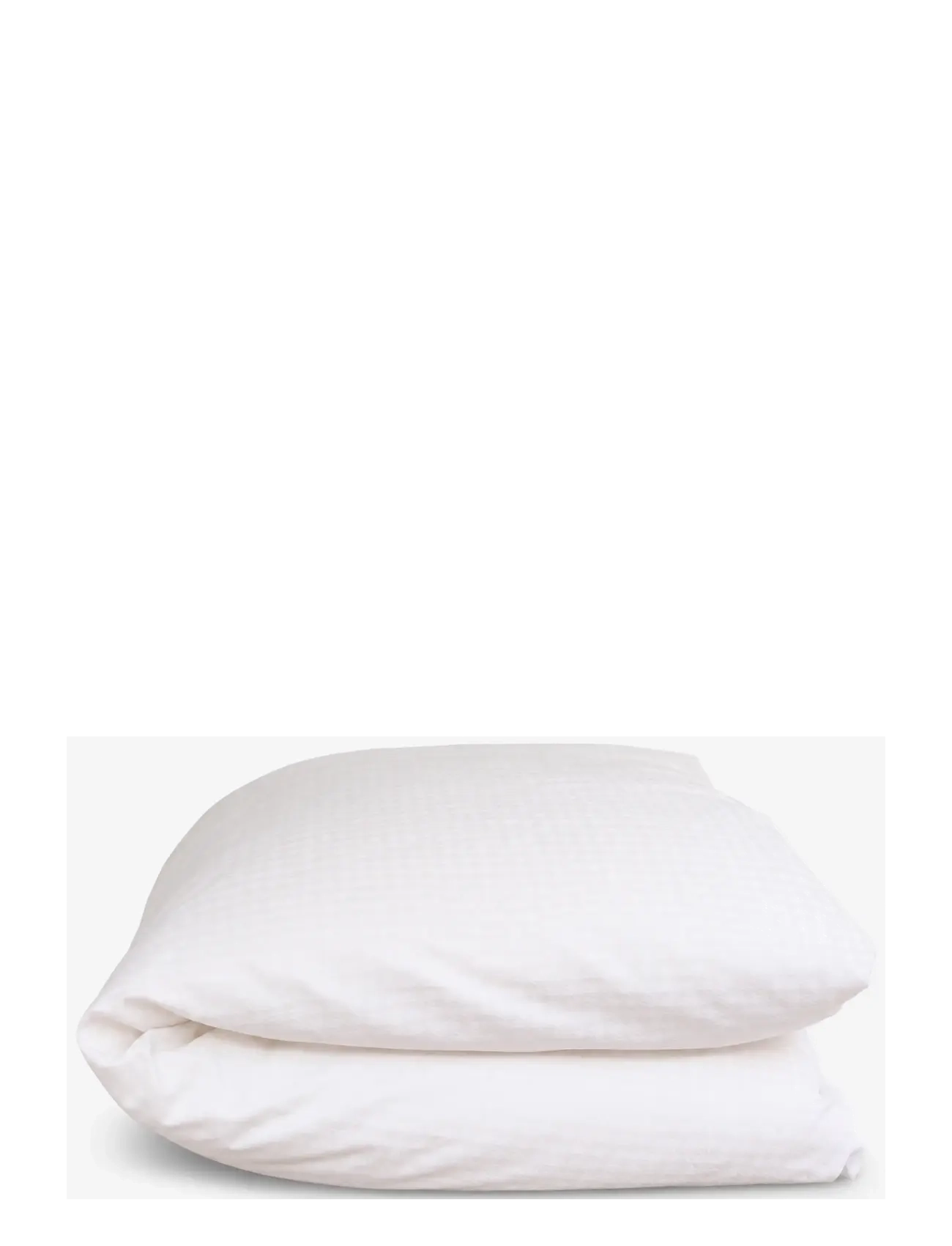 Salme Linen Piccolo Dynebetræk - Tekstiler - IVORY / white