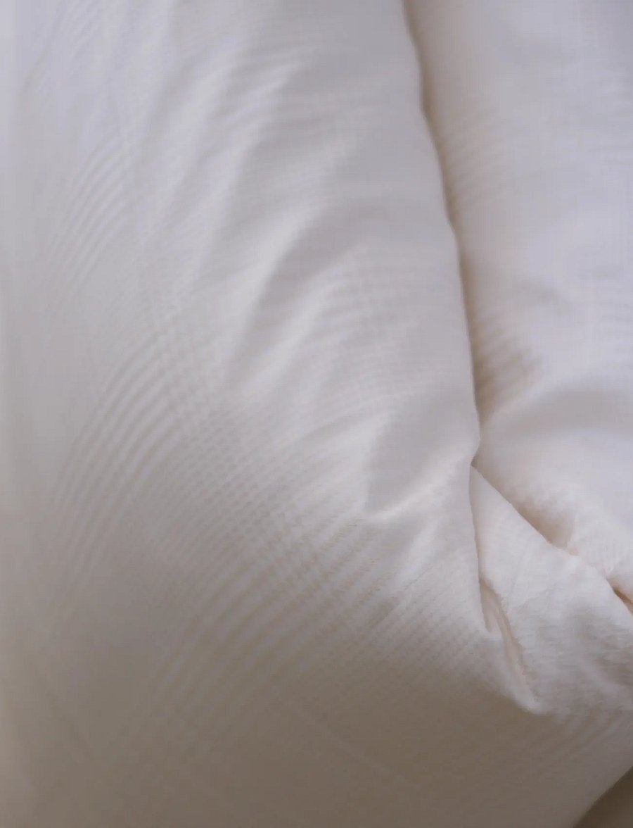 Salme Linen - Chess Duvet Cover - bettbezüge - ivory - 0