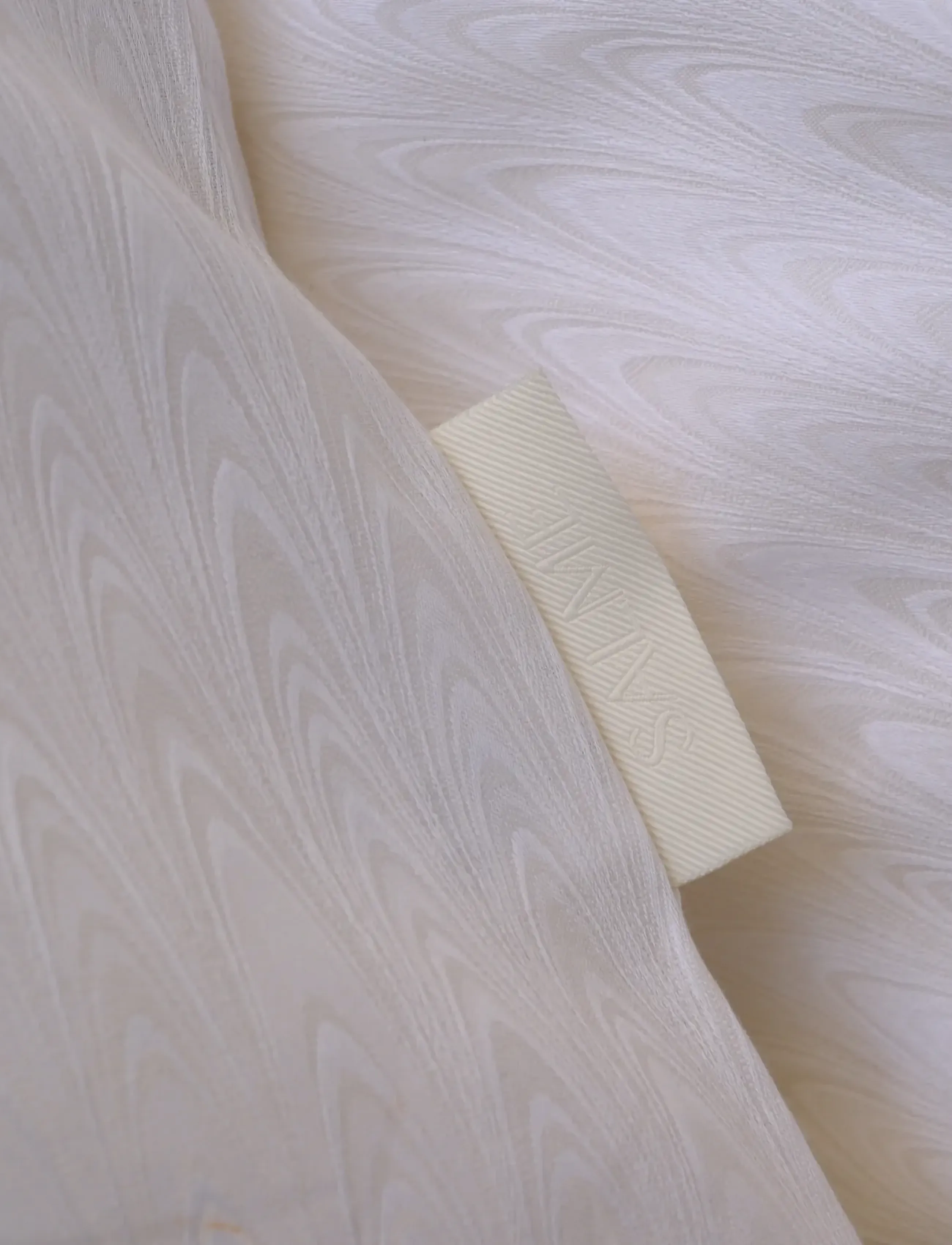 Salme Linen - Florence Pudebetræk - ivory - 2