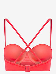 Salming - Bayview, padded wire bra - balconette bhs - coral - 2