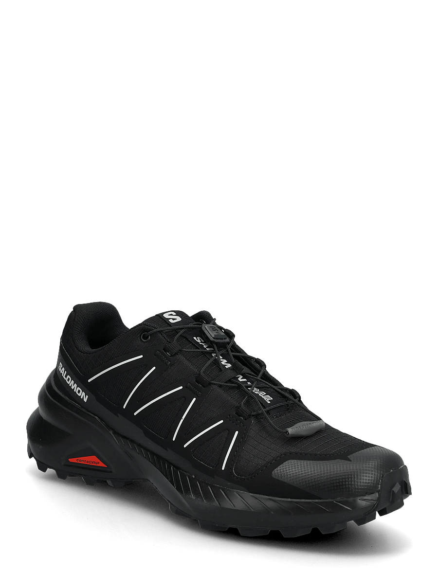 Salomon - SPEEDCROSS PEAK - jooksujalatsid - black / black / glacier gray - 0