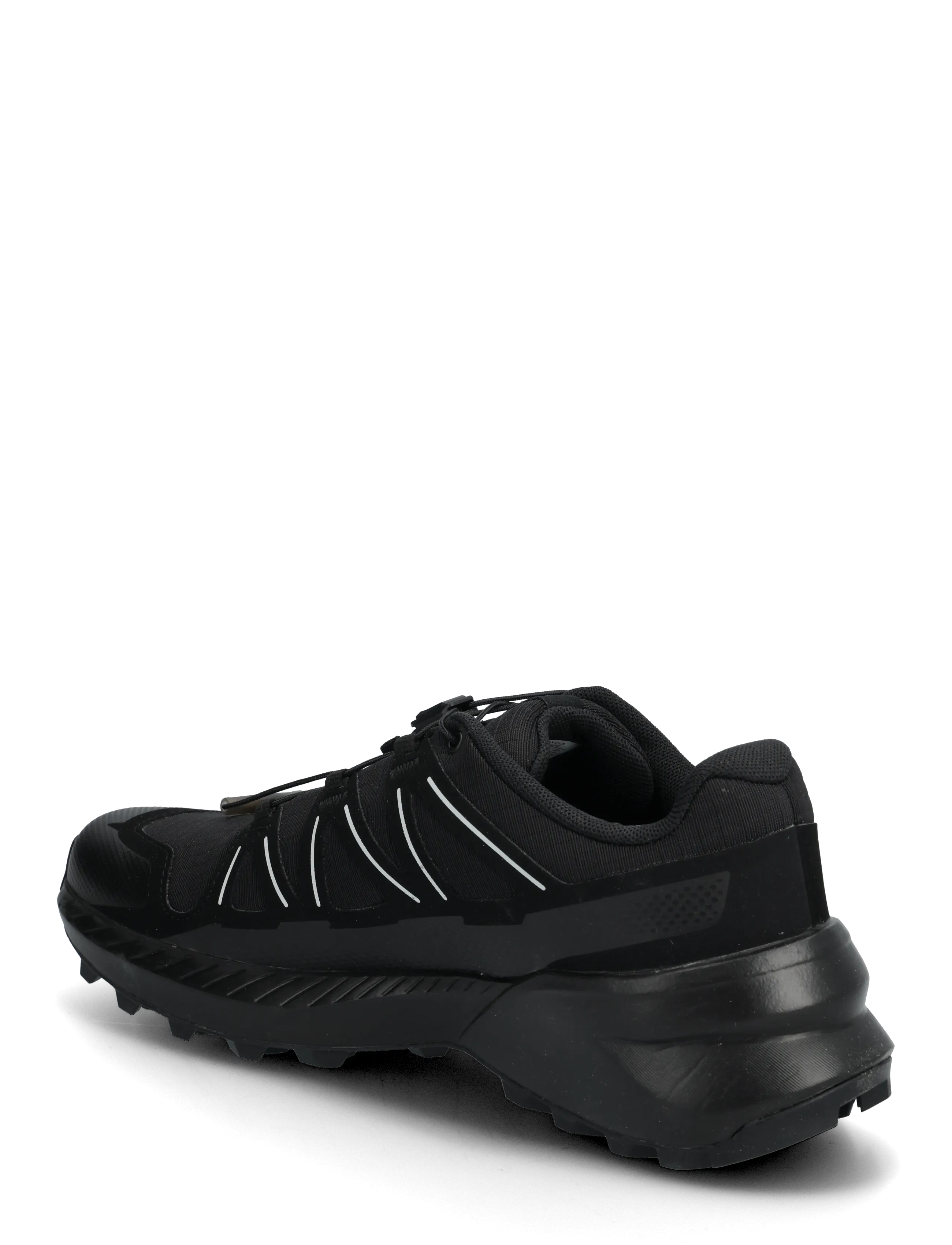 Salomon - SPEEDCROSS PEAK - running shoes - black / black / glacier gray - 1