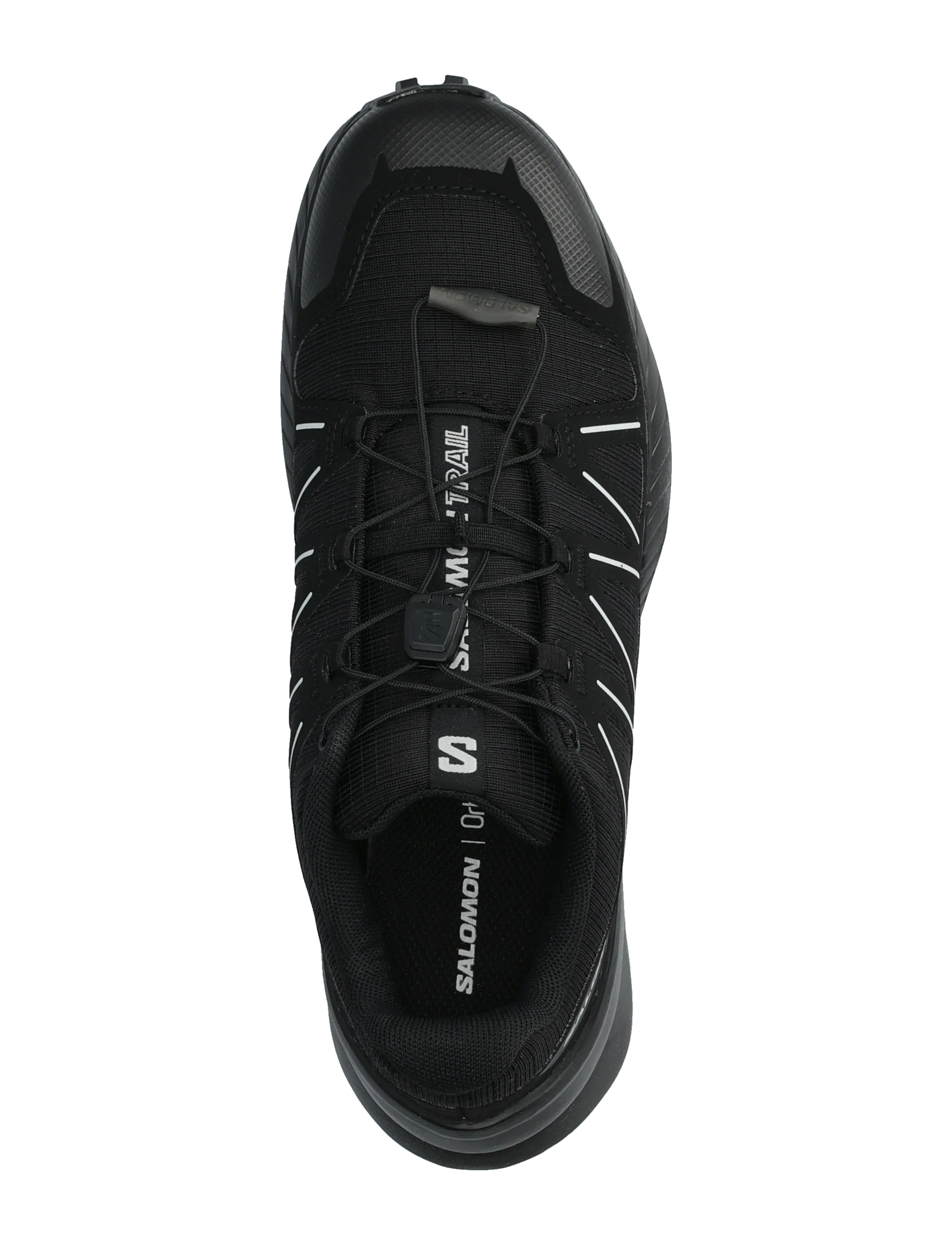 Salomon - SPEEDCROSS PEAK - running shoes - black / black / glacier gray - 3