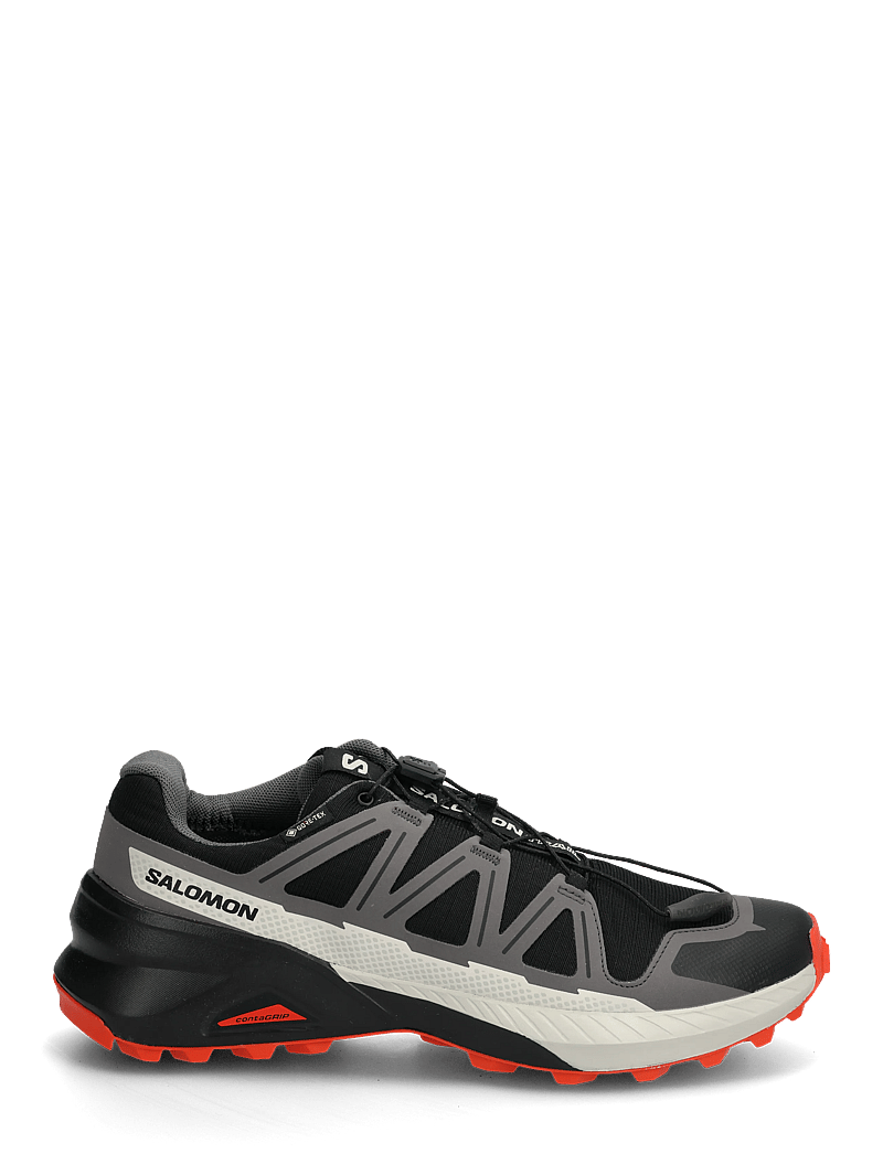 Salomon - SPEEDCROSS PEAK GTX - laufschuhe - black / castlerock / cherry tomato - 2