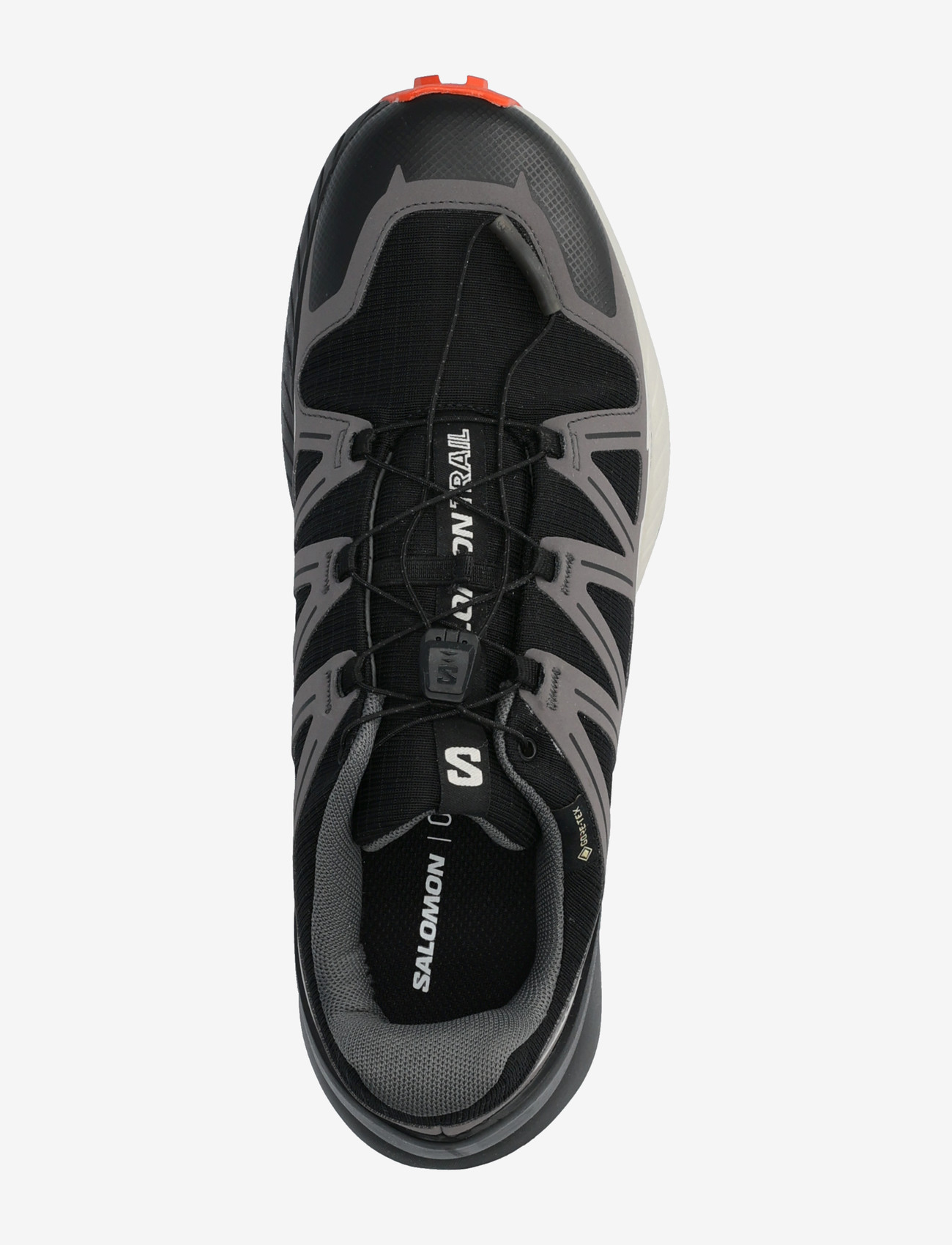 Salomon - SPEEDCROSS PEAK GTX - løbesko - black / castlerock / cherry tomato - 3
