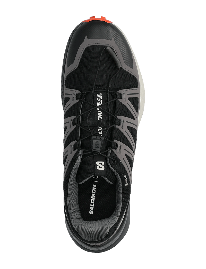 Salomon - SPEEDCROSS PEAK GTX - laufschuhe - black / castlerock / cherry tomato - 3