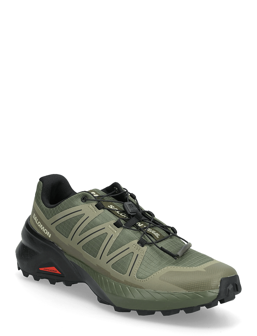 Salomon - SPEEDCROSS PEAK - laufschuhe - olive night / deep lichen green / black - 0