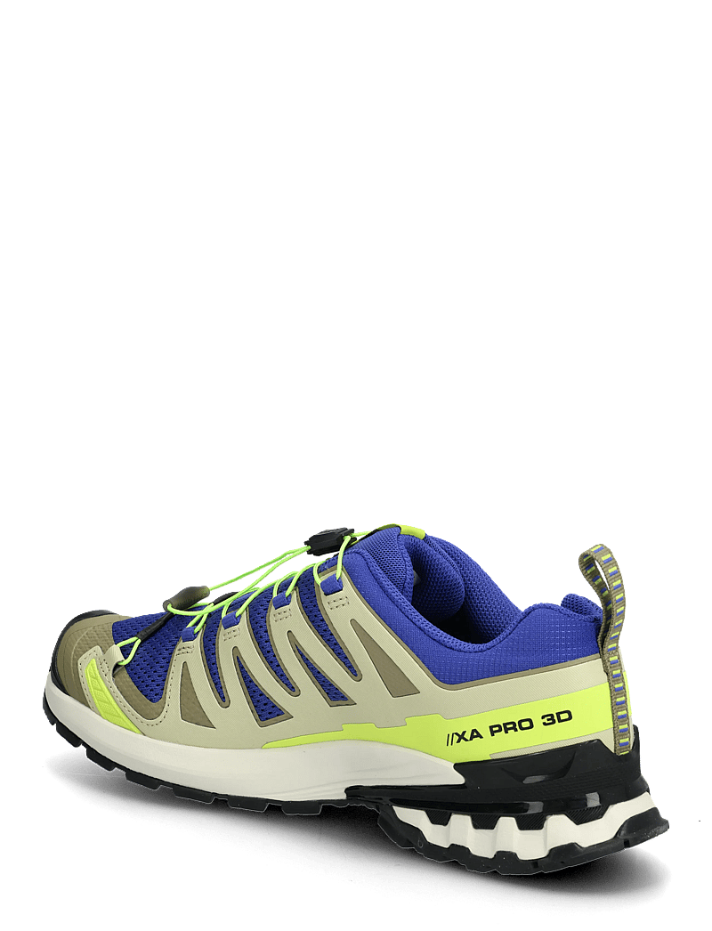 Salomon - XA PRO 3D V9 - løbesko - bluing / bog / acid lime - 1