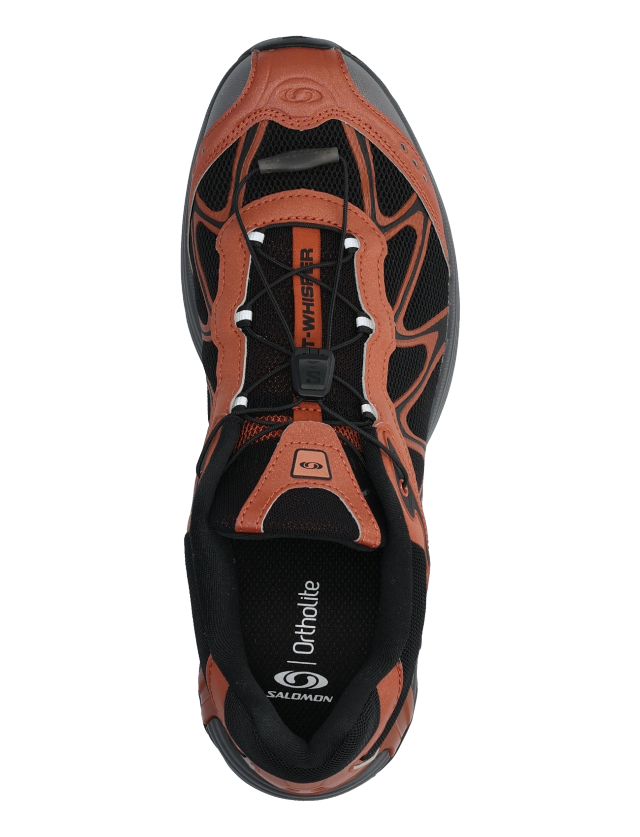Salomon - XT-WHISPER - låga sneakers - black/arabia/asphal - 3