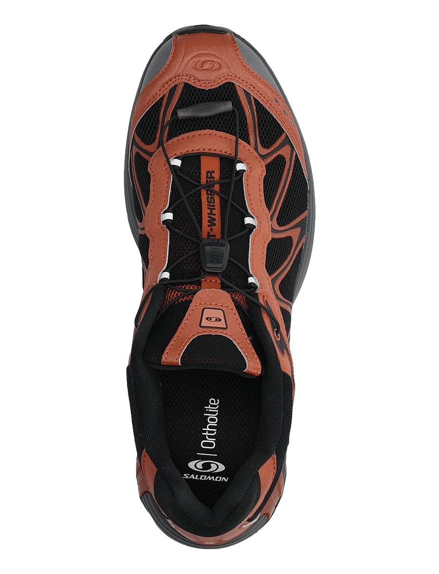 Salomon - XT-WHISPER - låga sneakers - black/arabia/asphal - 3