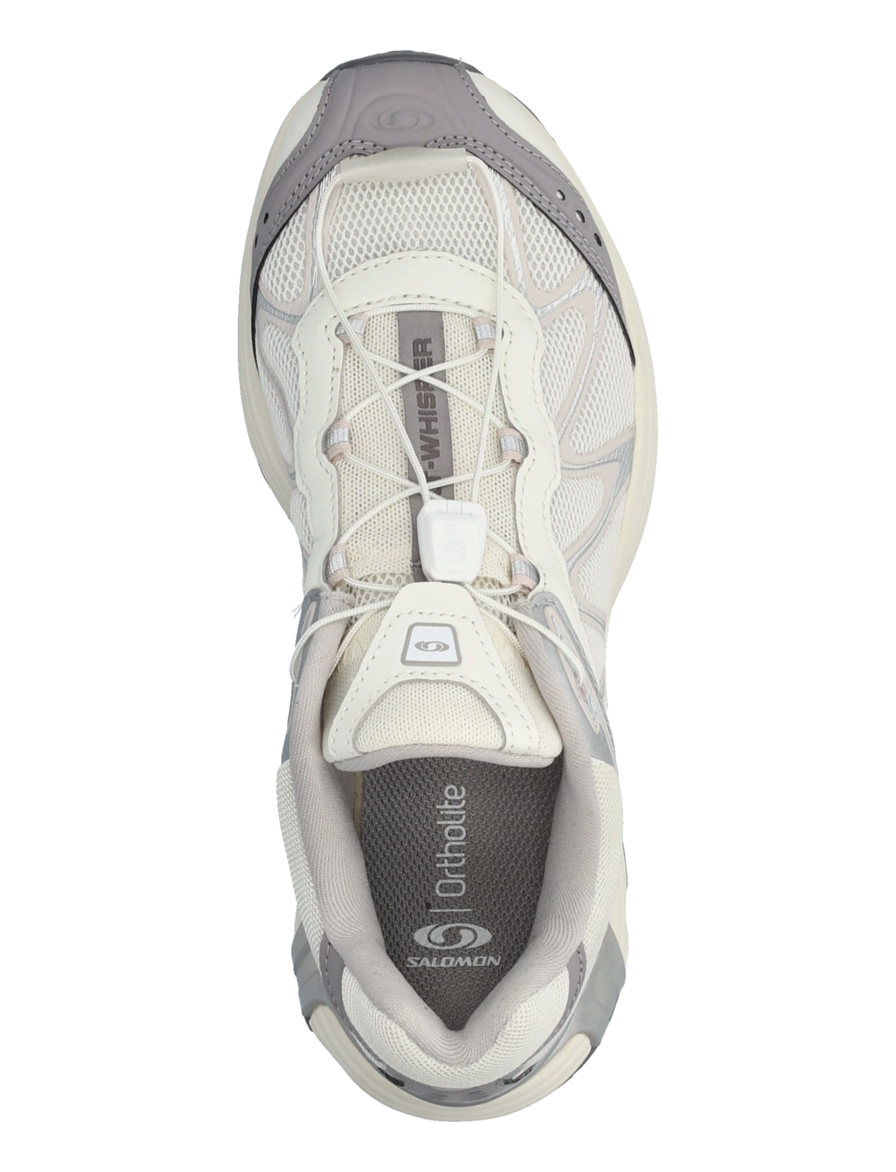 Salomon - XT-WHISPER - niedrige sneaker - vanila/ftw silver/lilac - 3