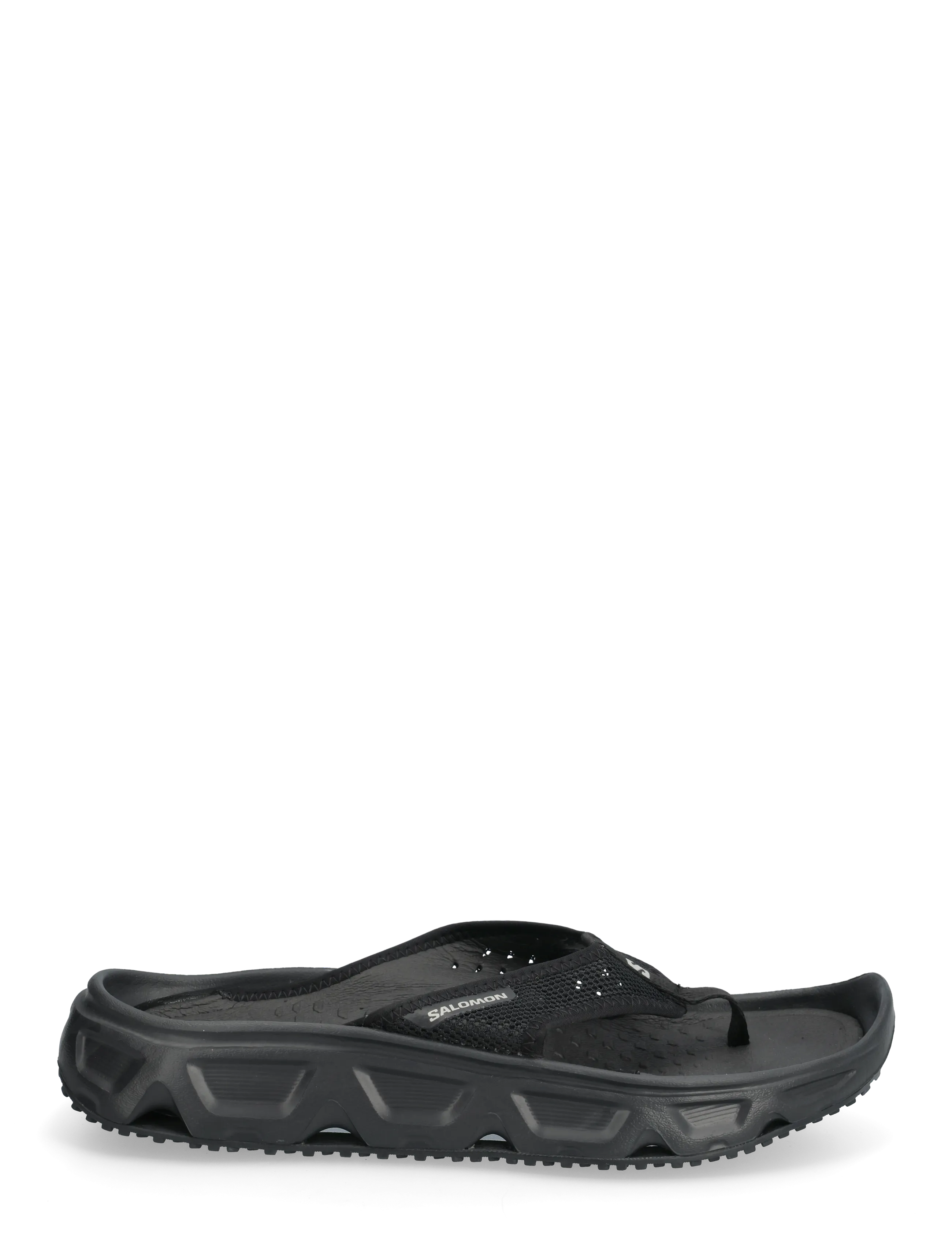 Salomon - REELAX SLIDE 6.0 - sandaler og slippers - black / black / alloy - 1