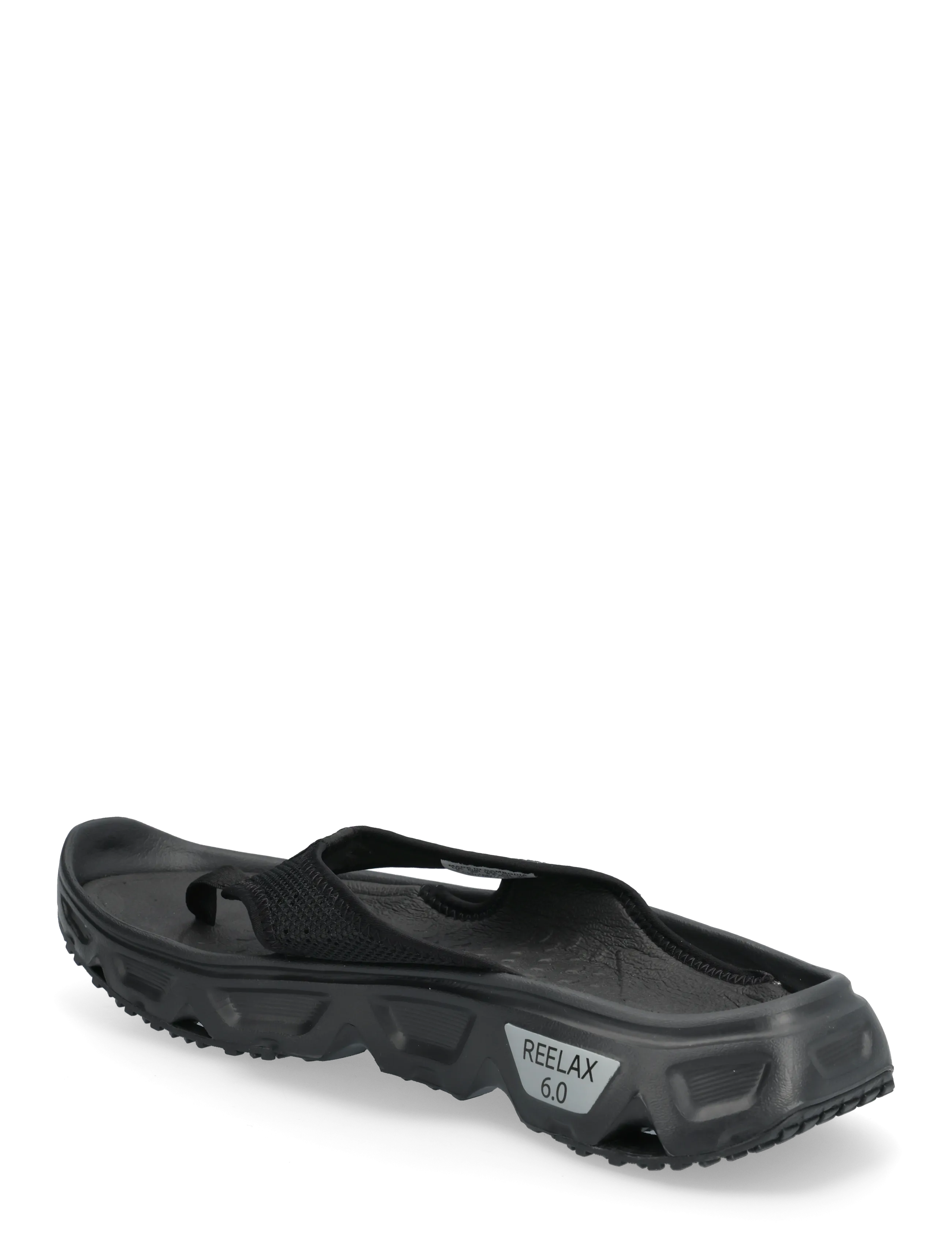 Salomon - REELAX SLIDE 6.0 - sandaler og slippers - black / black / alloy - 2