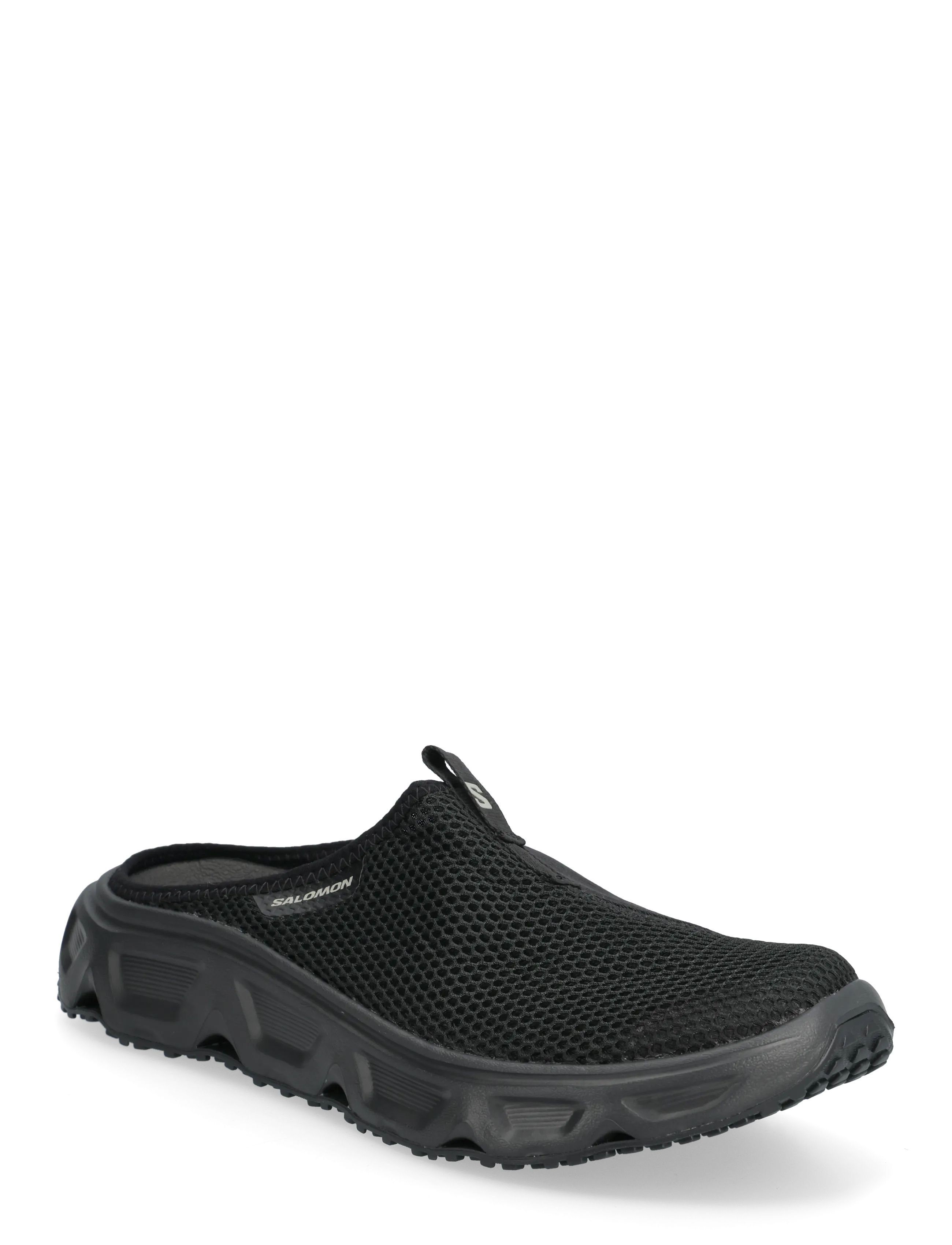 Salomon REELAX SLIDE 6.0 - Sandaalid ja sussid - BLACK / BLACK / ALLOY / black