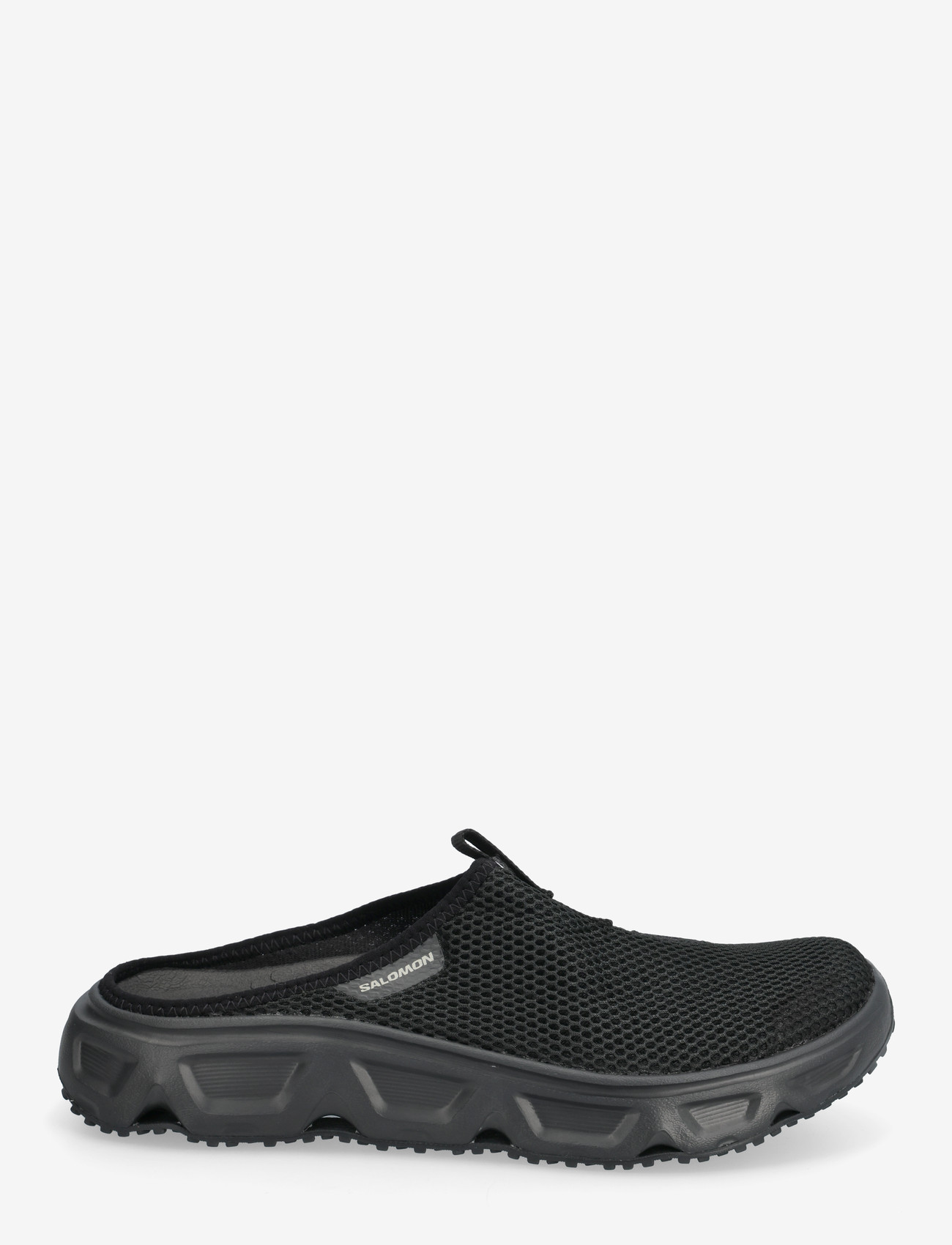Salomon - REELAX SLIDE 6.0 - sandals & slippers - black / black / alloy - 1