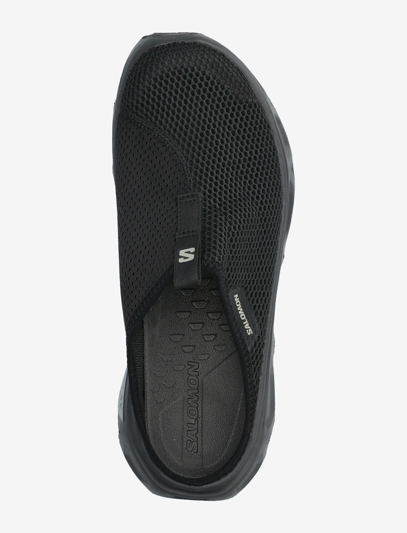 Salomon - REELAX SLIDE 6.0 - sandals & slippers - black / black / alloy - 3
