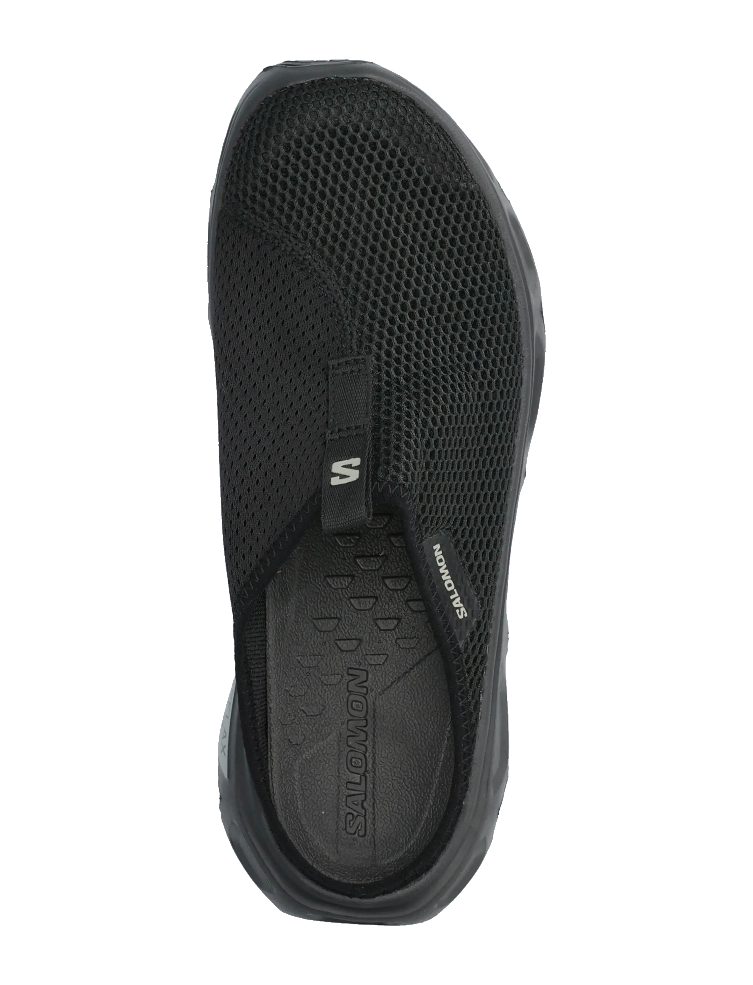 Salomon - REELAX SLIDE 6.0 - sandaler & tøfler - black / black / alloy - 3