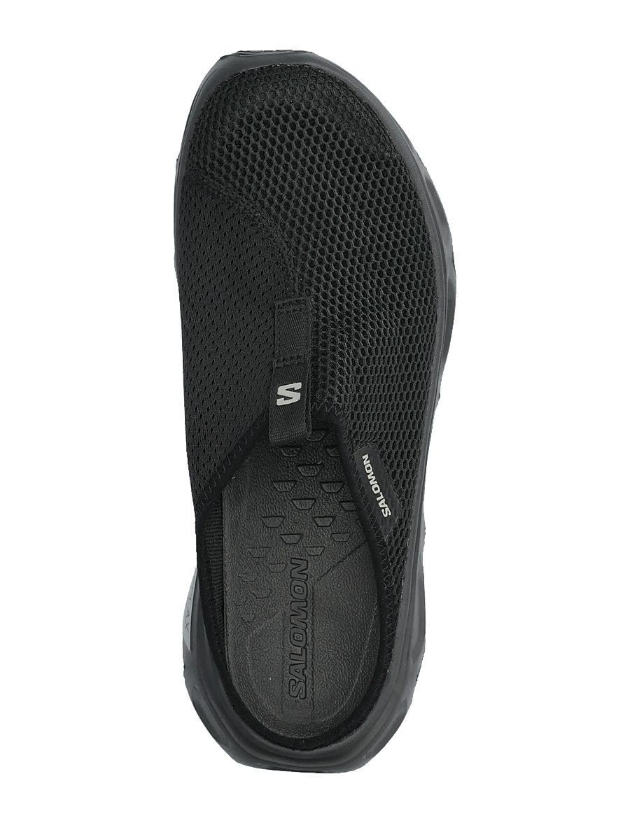 Salomon - REELAX SLIDE 6.0 - sandaler & tøfler - black / black / alloy - 3