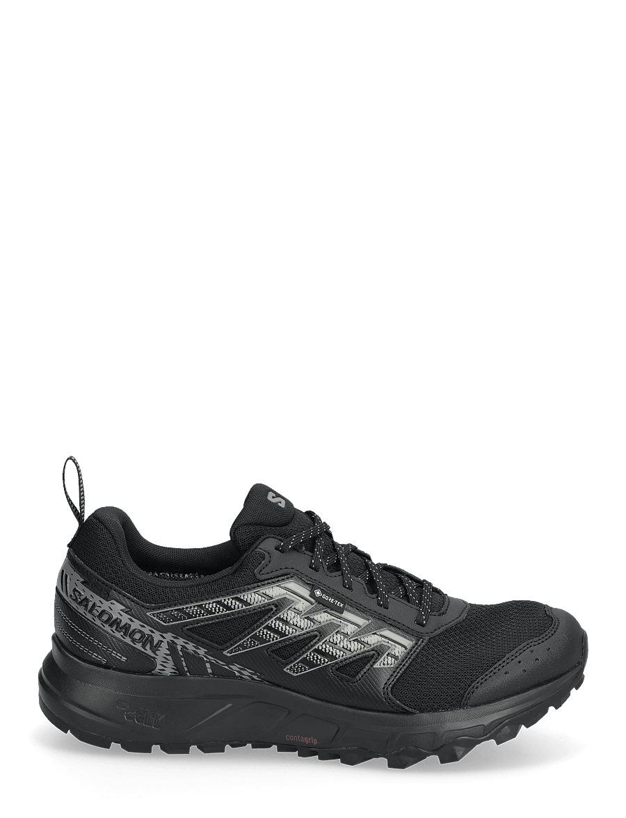 Salomon - XA PRO WANDER GTX - wandelschoenen - black / pewter / frost gray - 1