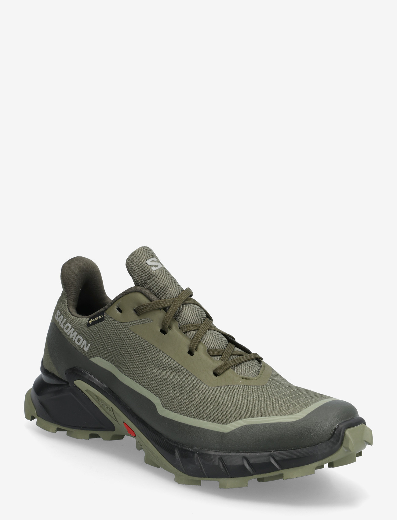 Salomon - CROSS ALPHACROSS 5 GTX - vandringsskor - olive night / black / deep lichen green - 0