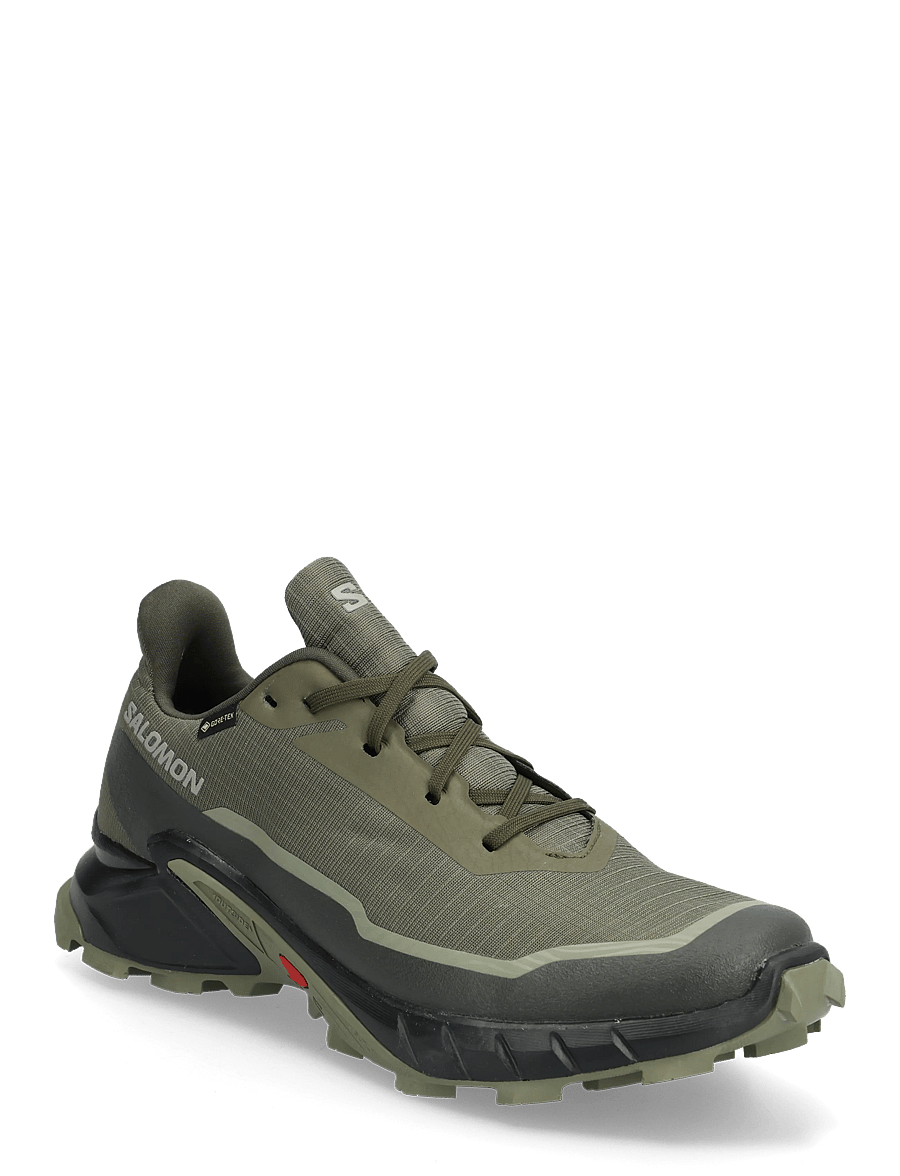 Salomon - CROSS ALPHACROSS 5 GTX - wanderschuhe - olive night / black / deep lichen green - 0