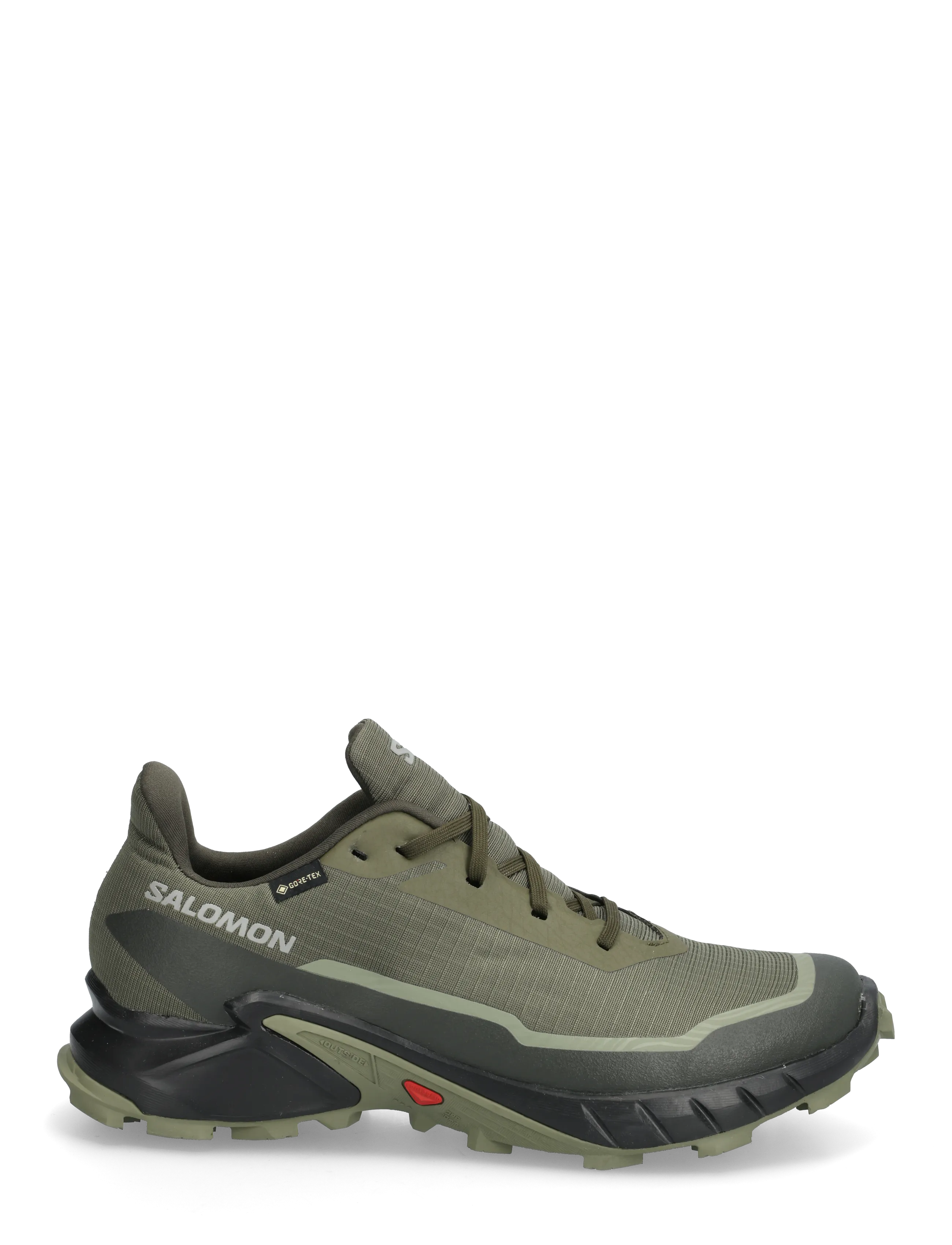 Salomon - CROSS ALPHACROSS 5 GTX - vandringsskor - olive night / black / deep lichen green - 1