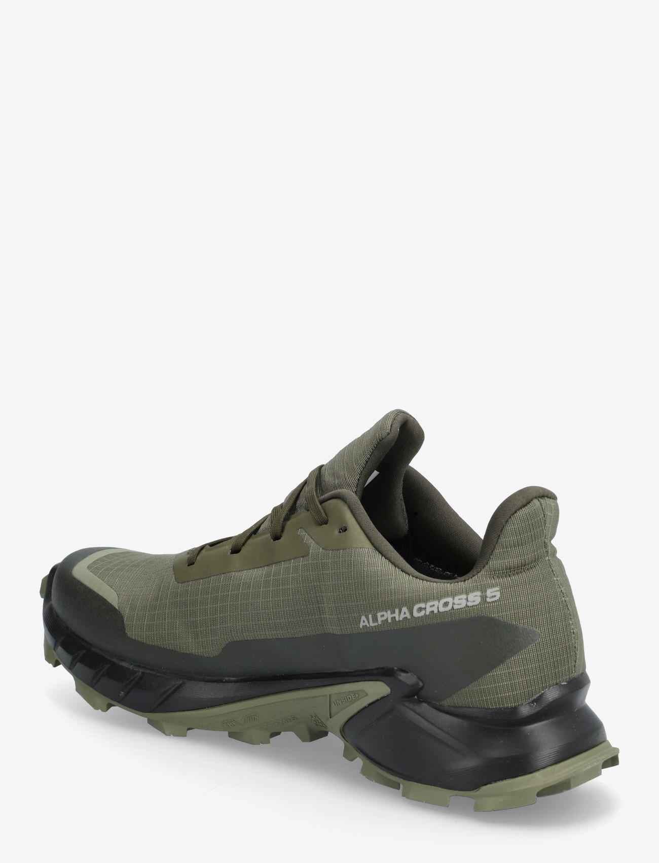 Salomon - CROSS ALPHACROSS 5 GTX - vandringsskor - olive night / black / deep lichen green - 2
