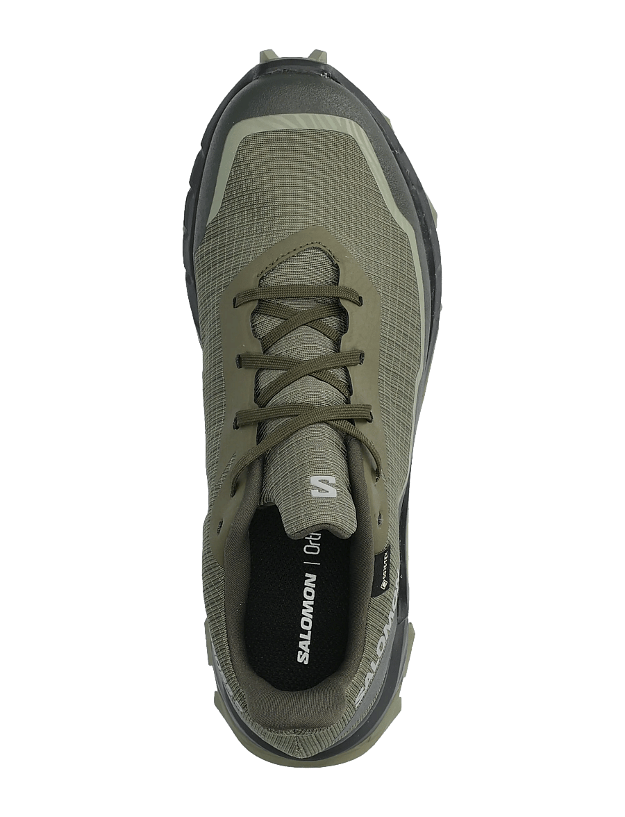 Salomon - CROSS ALPHACROSS 5 GTX - wanderschuhe - olive night / black / deep lichen green - 3