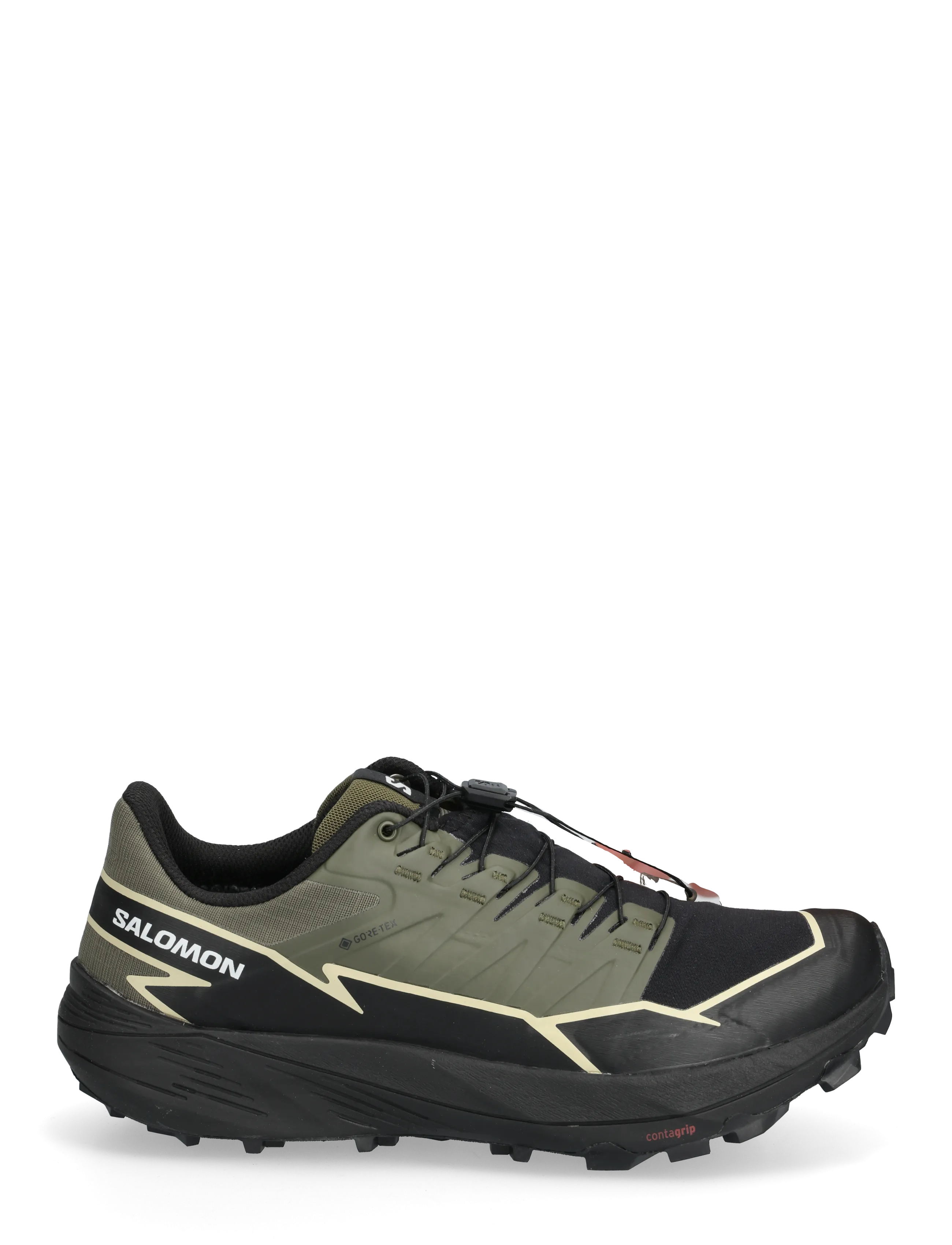 Salomon - CROSS THUNDERCROSS GTX - wanderschuhe - olive night / black / alfalfa - 1