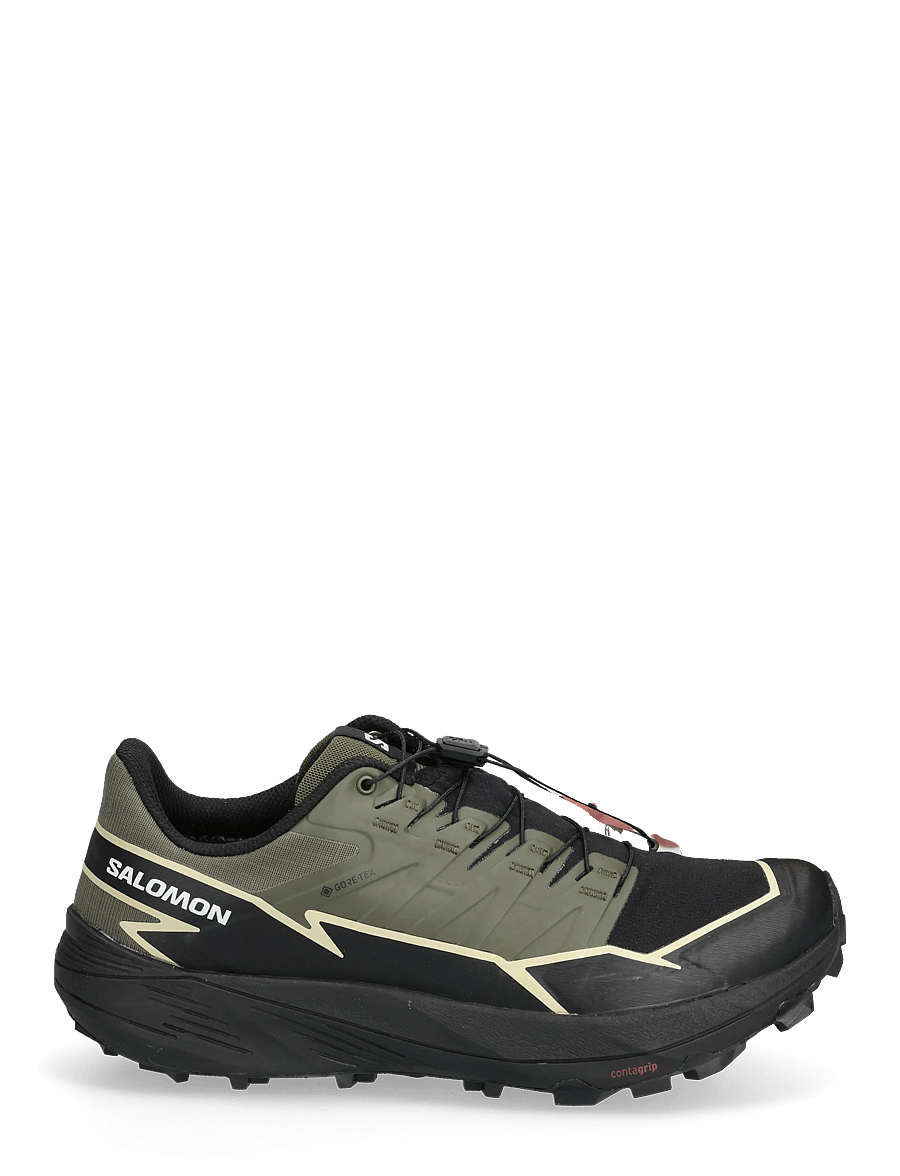 Salomon - CROSS THUNDERCROSS GTX - turistiniai ir žygio batai - olive night / black / alfalfa - 1